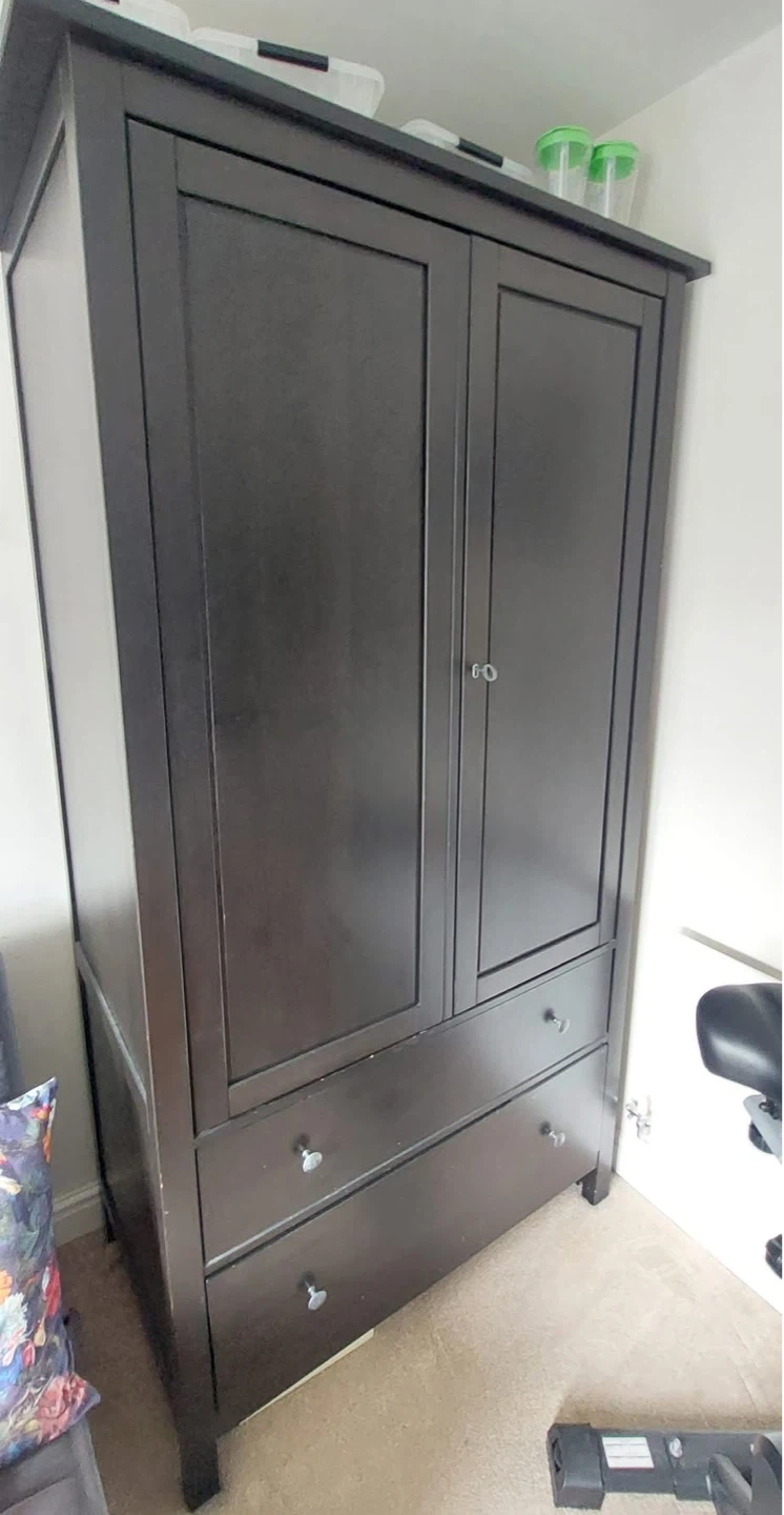IKEA HEMNES Wardrobe with 2 Doors and 2 Drawers - photo 3