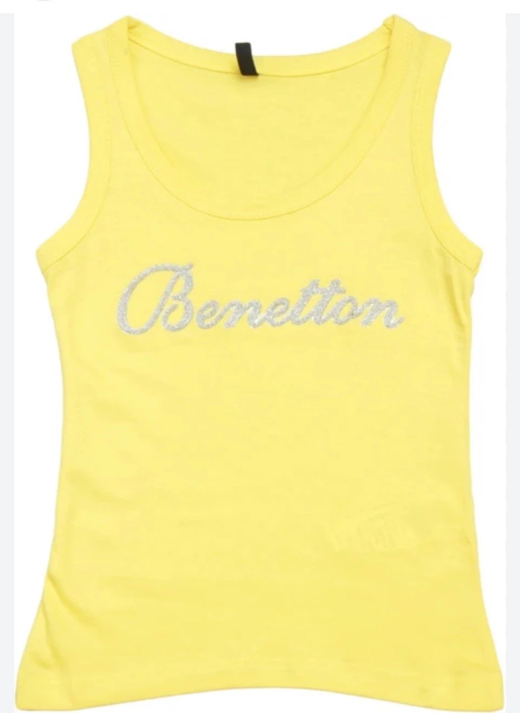Benetton Yellow Tank Top