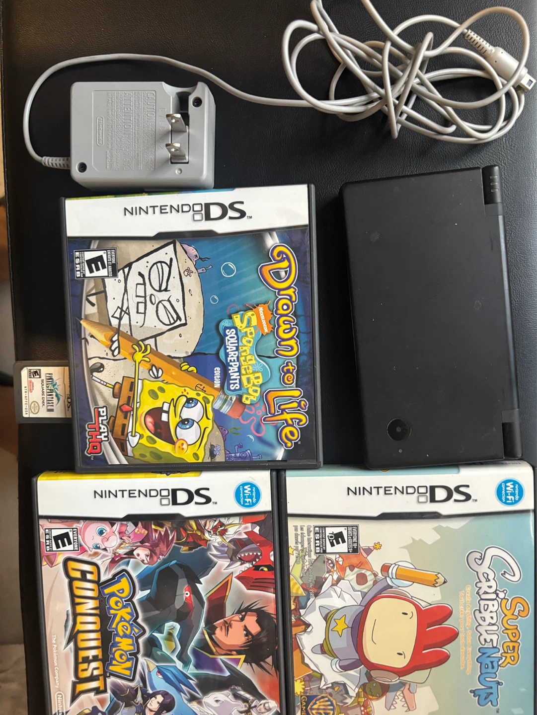 Nintendo DS Lite Bundle with 3 Games