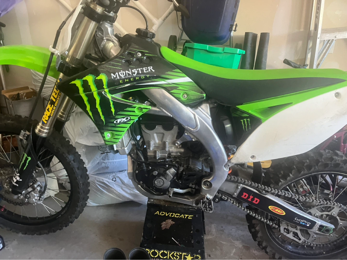 Monster Energy Kawasaki Dirt Bike - photo 4