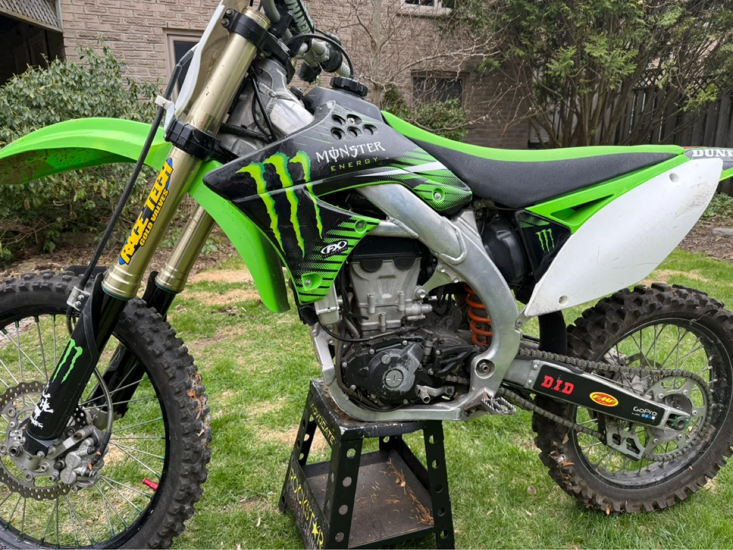 Monster Energy Kawasaki Dirt Bike