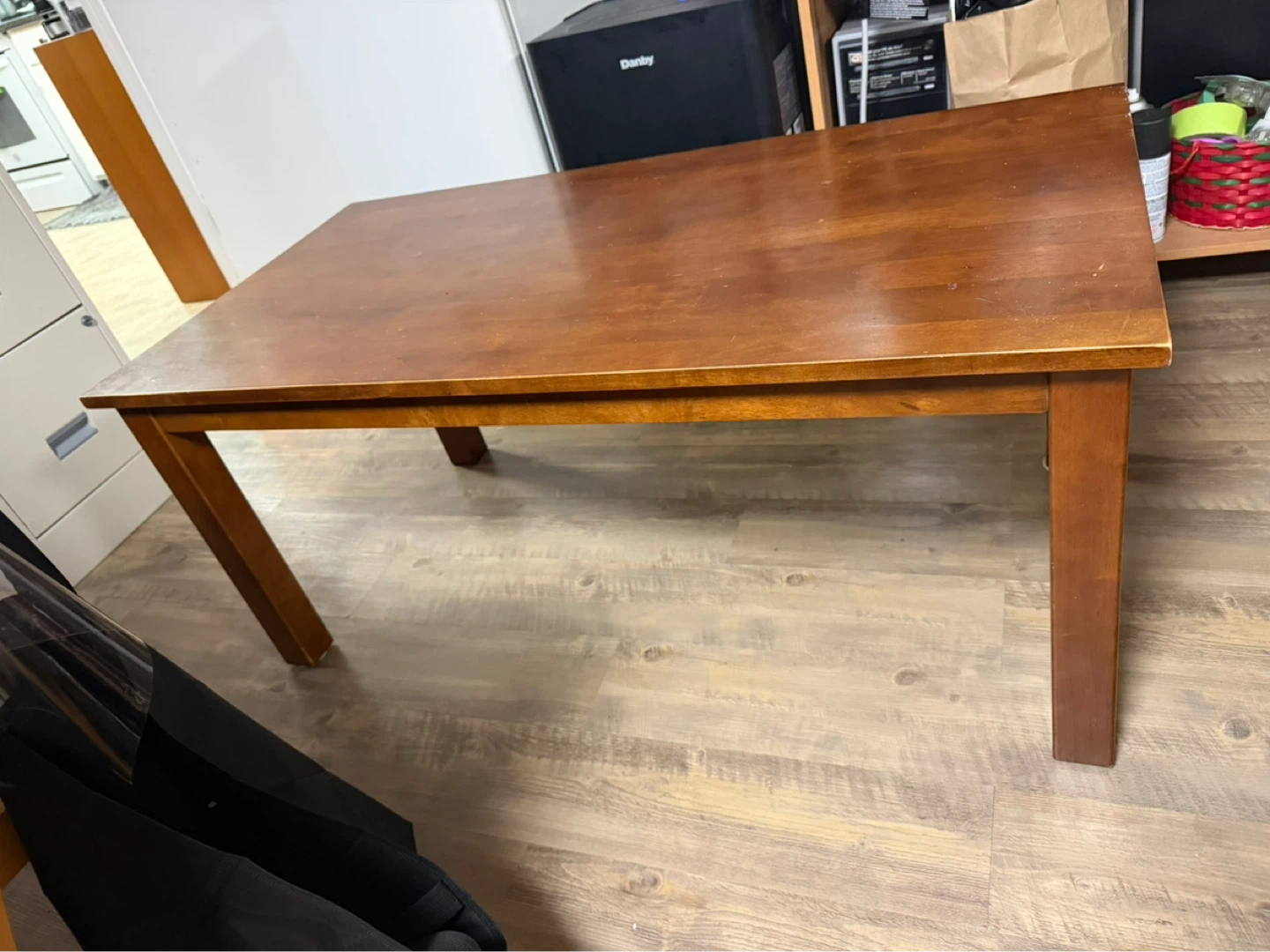 Wooden coffee table - photo 2