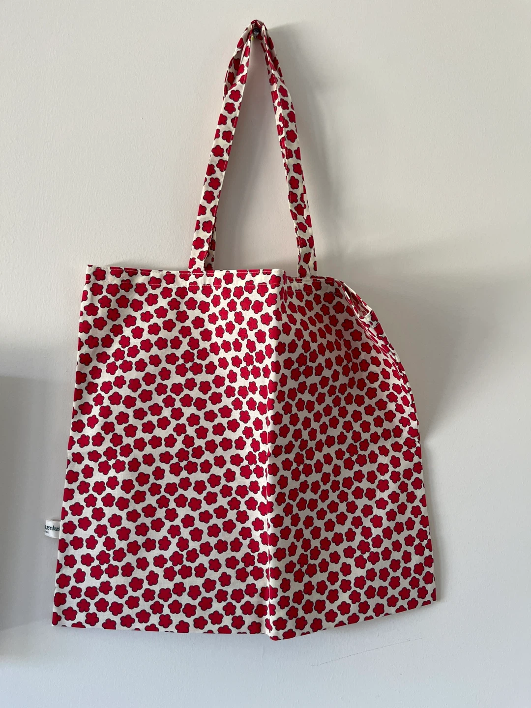 Made in Japan Red Clover Tote Bag