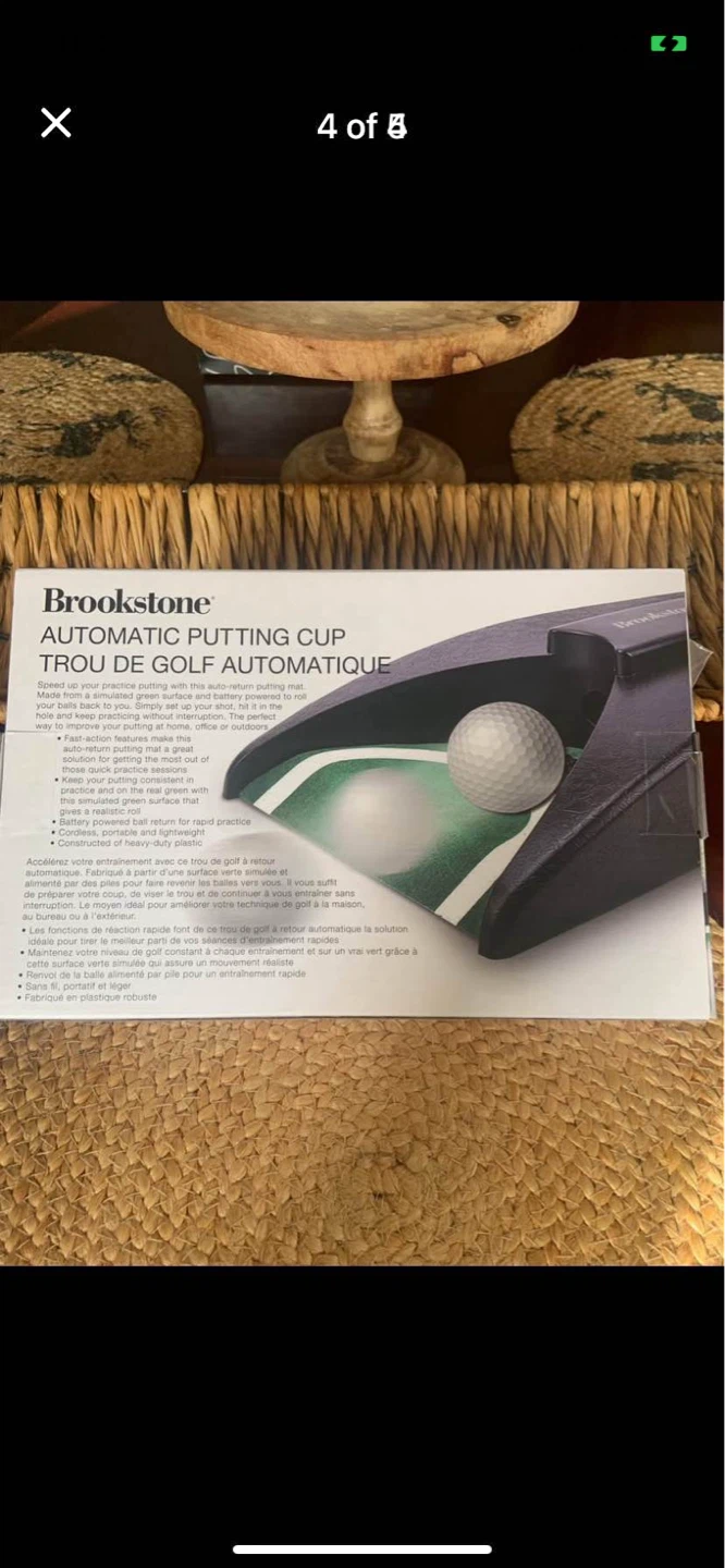 Father’s Day Brookstone Automatic Putting Cup - photo 2