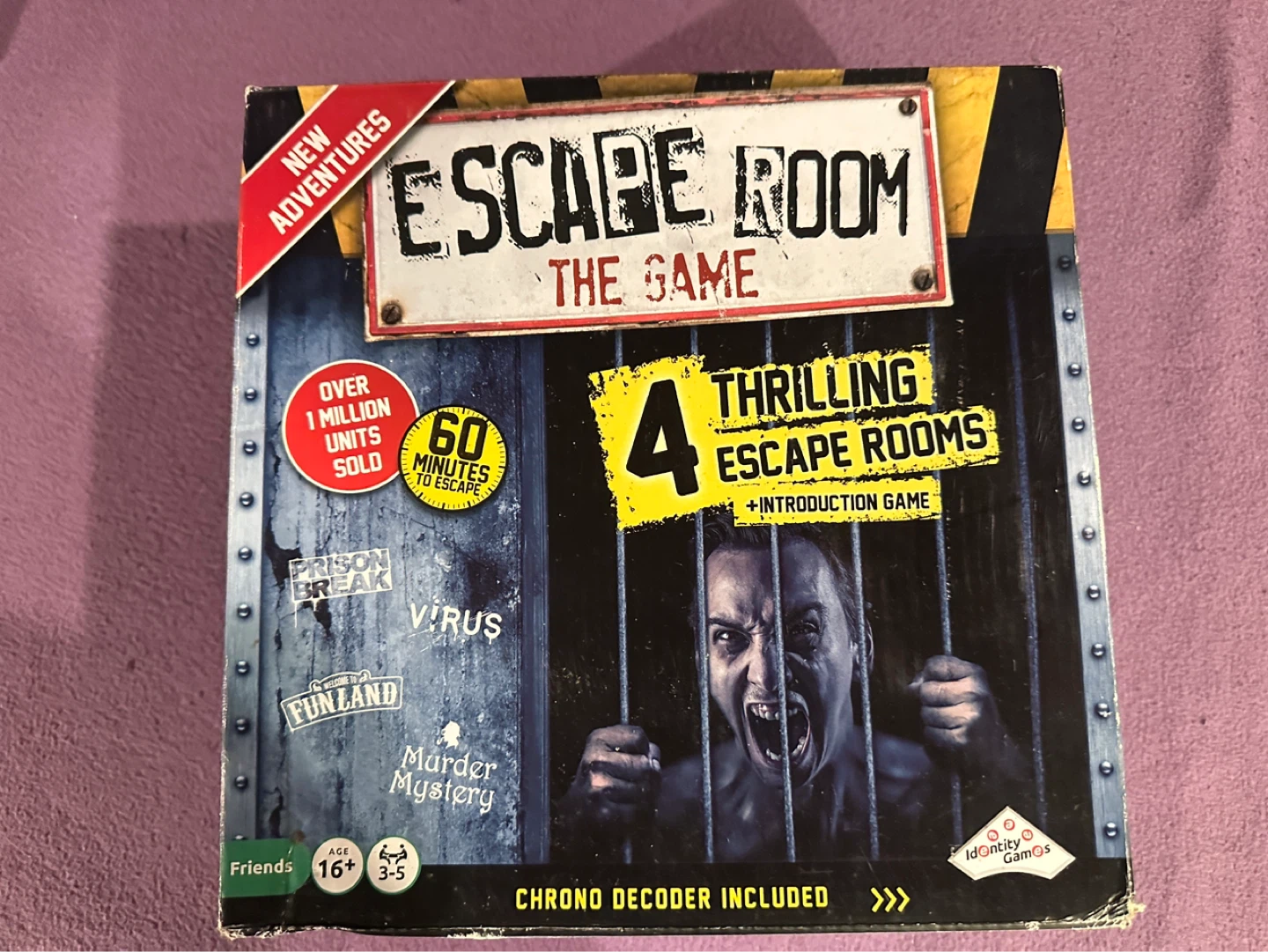 🔐 Escape Room- The Game – Complete Set, Great Condition