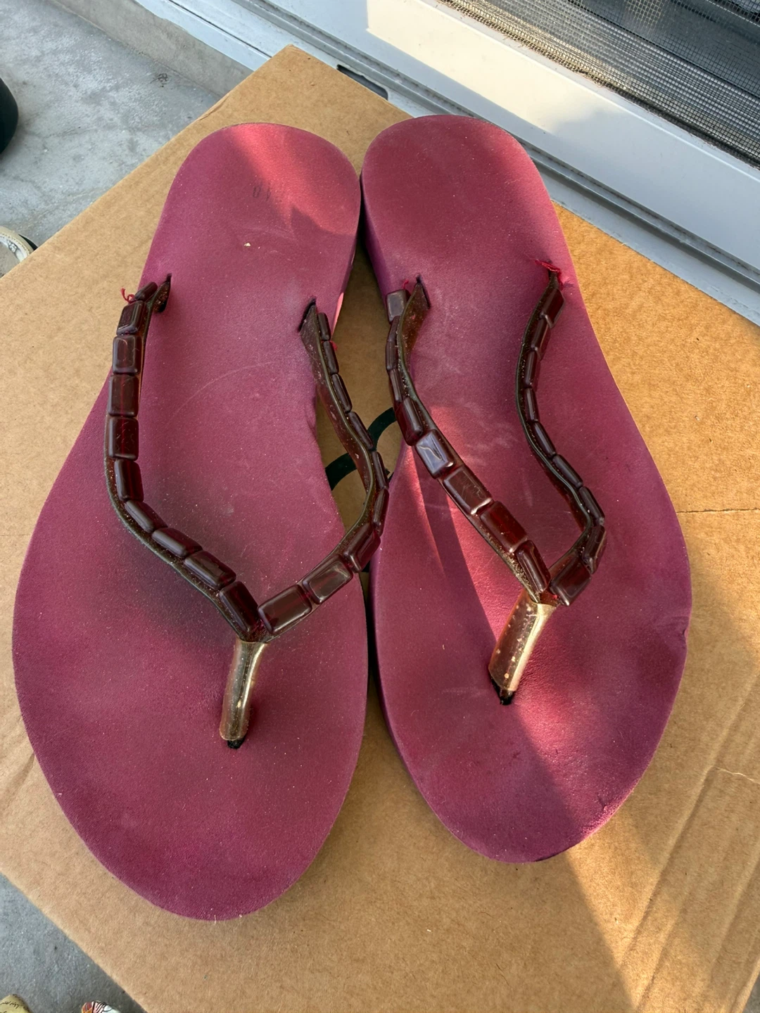 Women's Flip Flops - Size 8