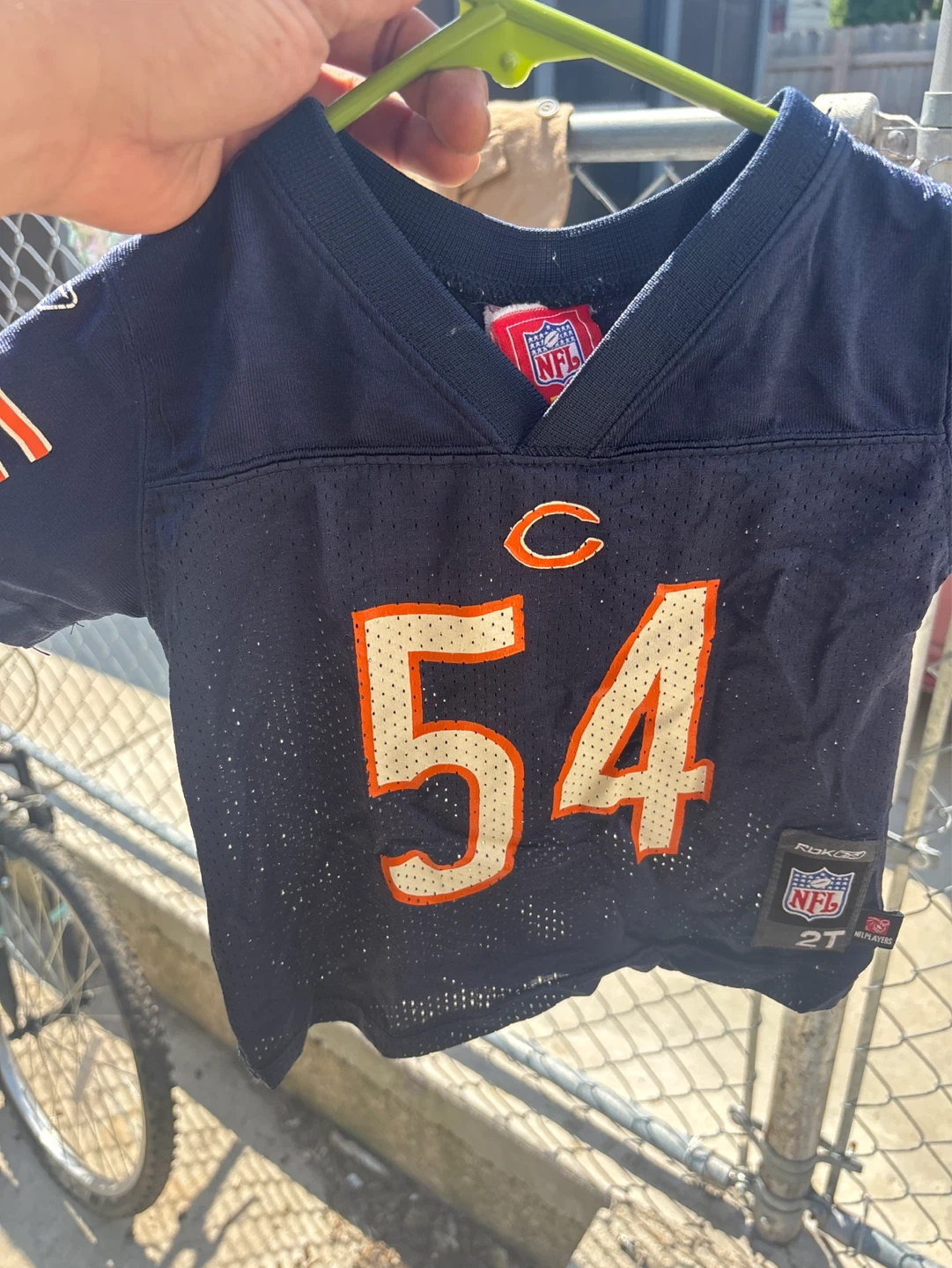 Bears Urlacher jersey . Size 2t