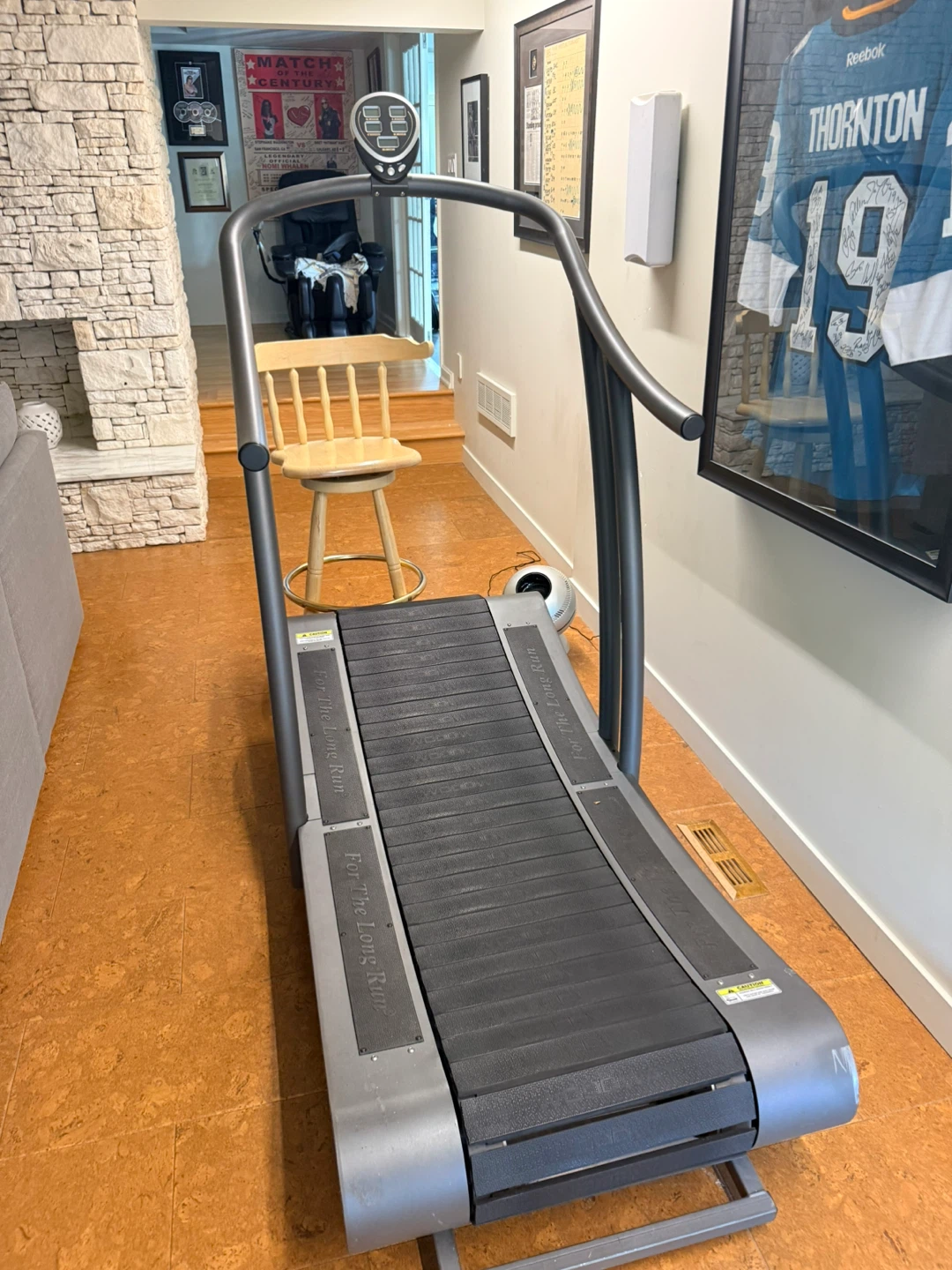 $10k commercial Woodway Curve treadmill - athletic/HIIT training