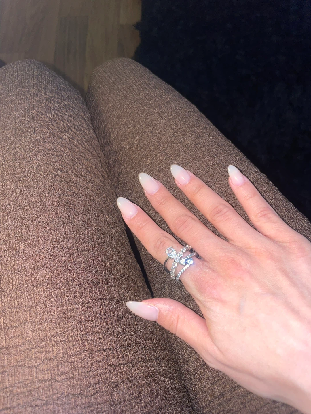 Sparkling Stackable Ring