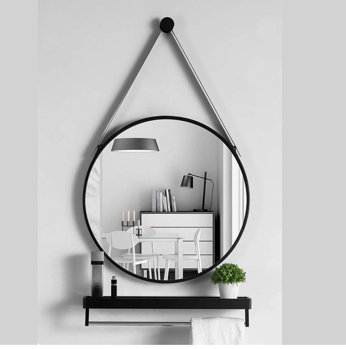 HAY Strap Mirror