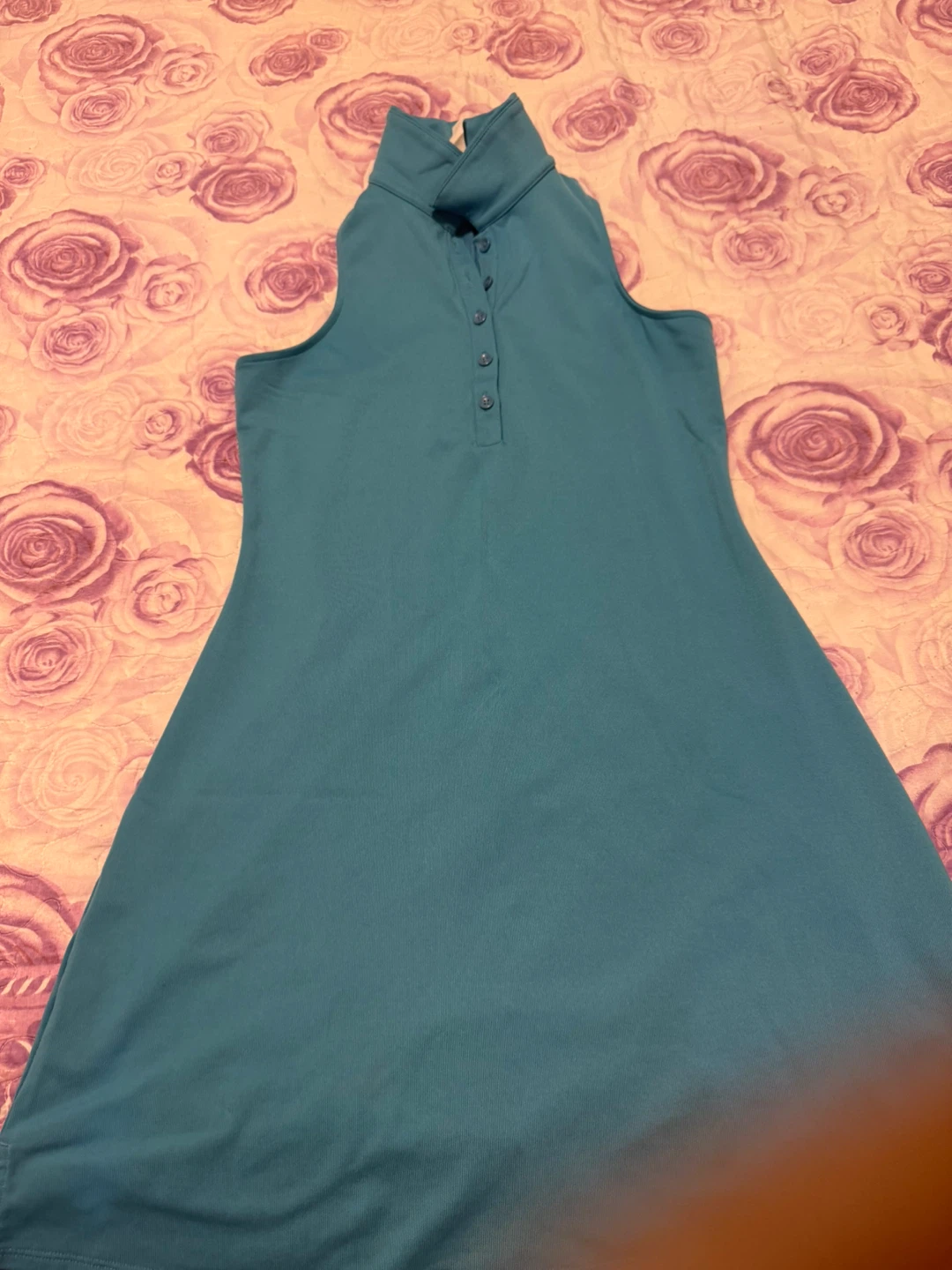 Alo Yoga Blue Sleeveless Tennis Dress Size S
