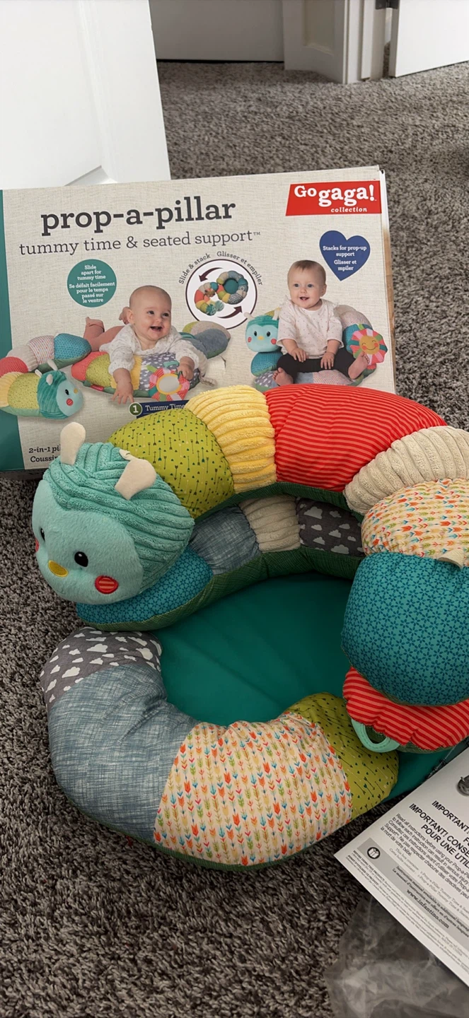 Infantino Prop-a-Pillar Tummy Time & Seated Support