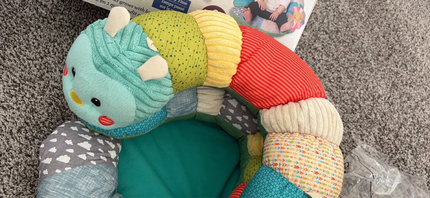Infantino Prop-a-Pillar Tummy Time & Seated Support - photo 3