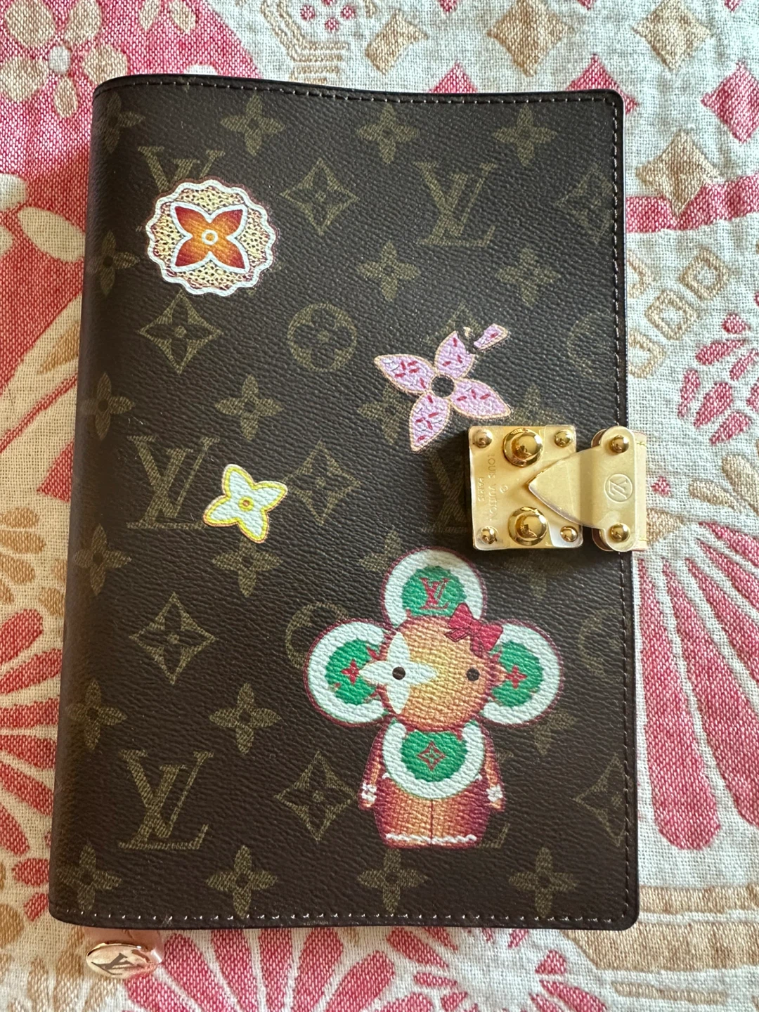 Louis Vuitton Monogram Agenda Cover with Charms