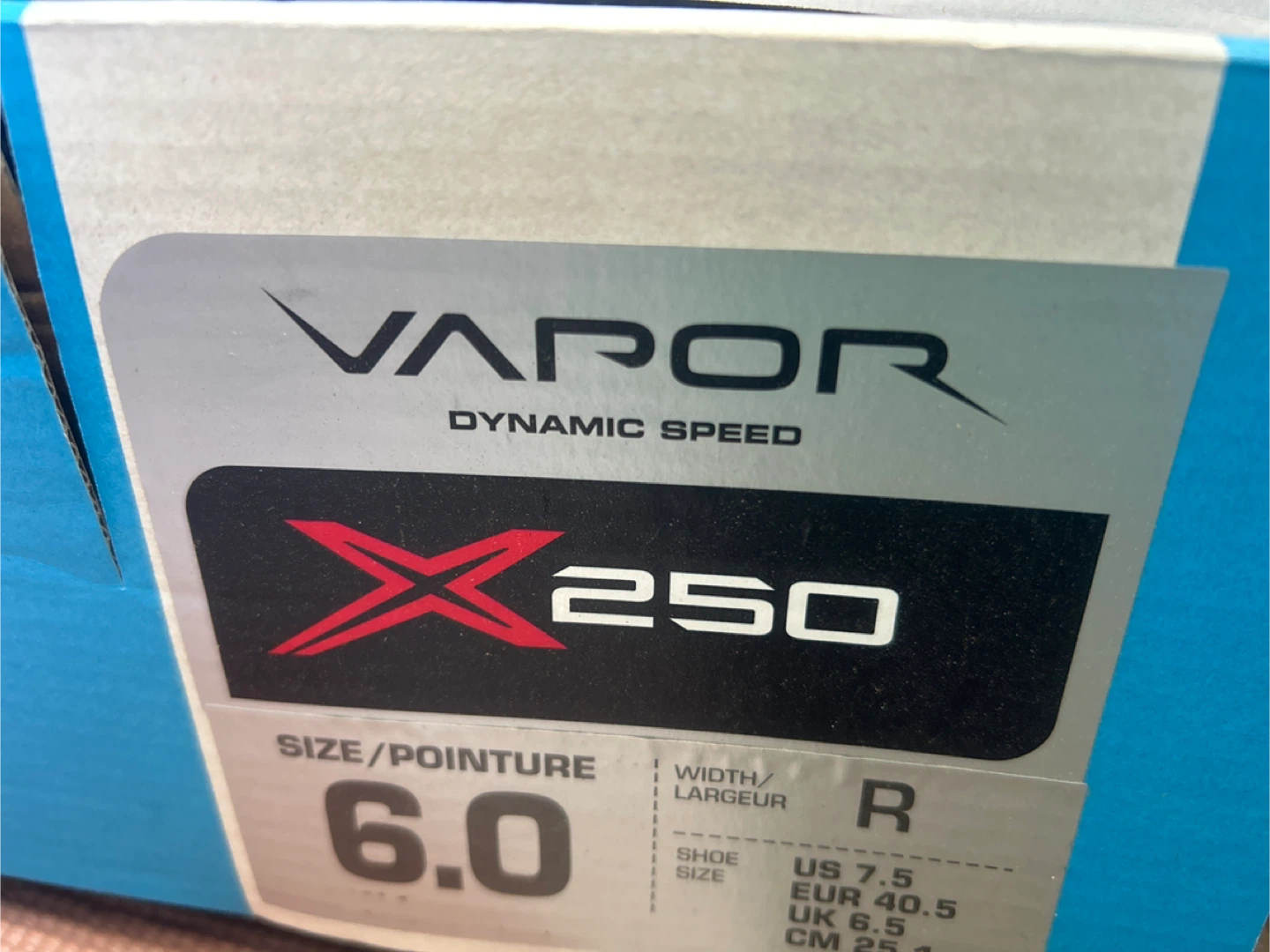 Bauer Vapor X250 Hockey Skates Size 6.0 R - photo 2