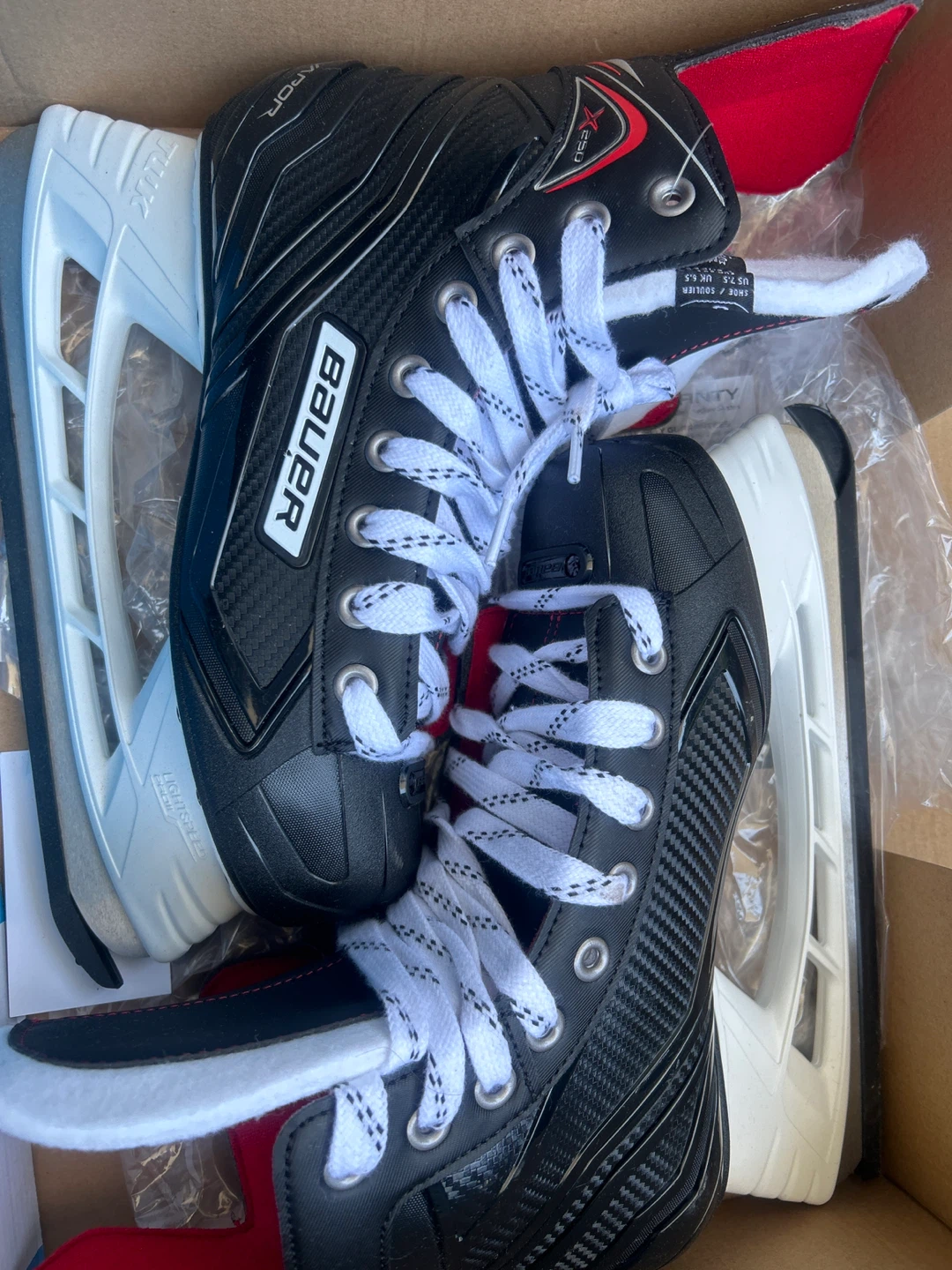 Bauer Vapor X250 Hockey Skates Size 6.0 R