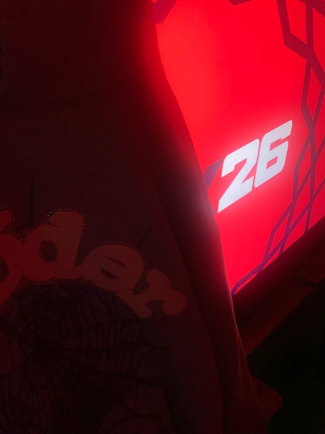Red "26" Graphic T-Shirt