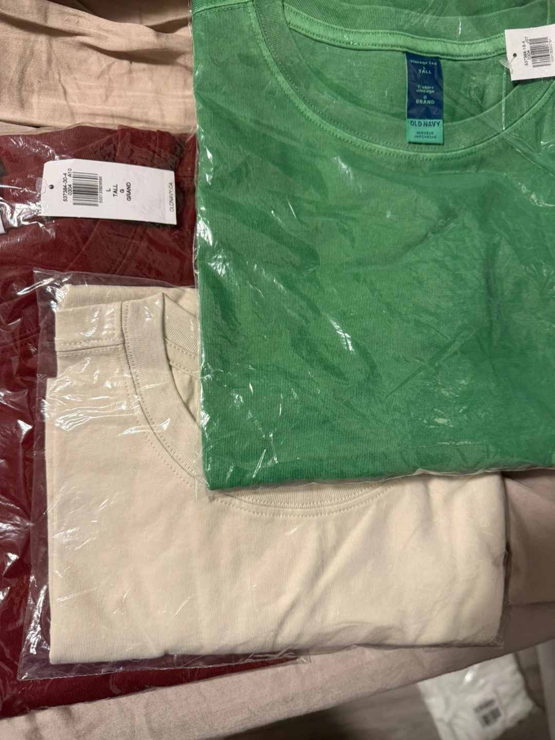 Old Navy Tall Vintage T-Shirts (Set of 3) - photo 2