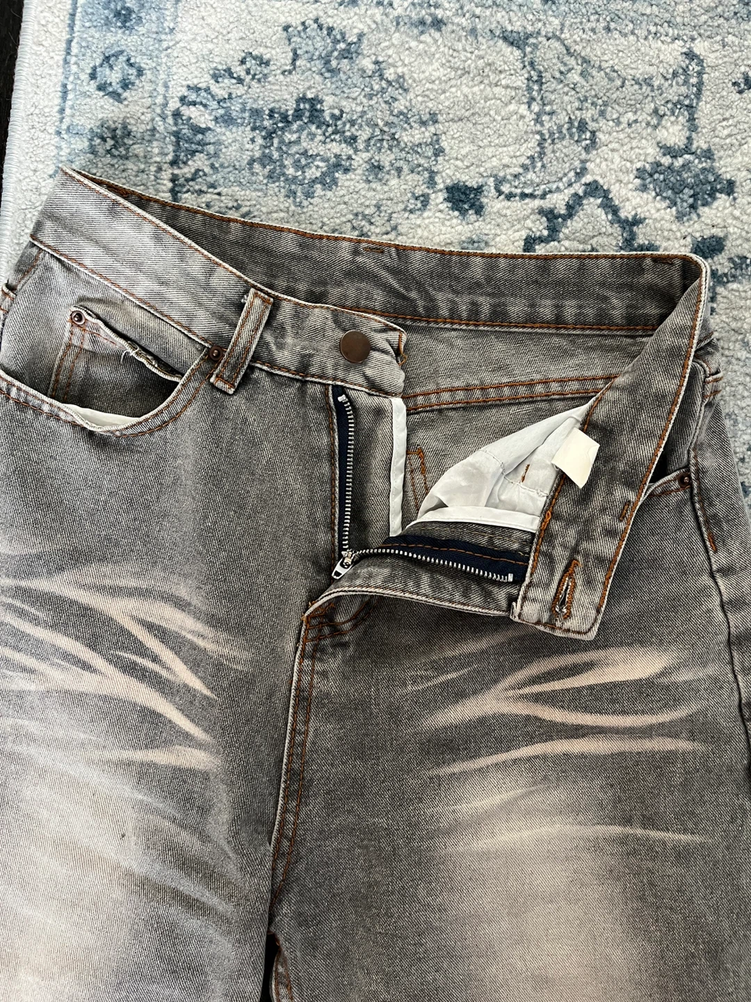 Grey Baggy Jeans - photo 4
