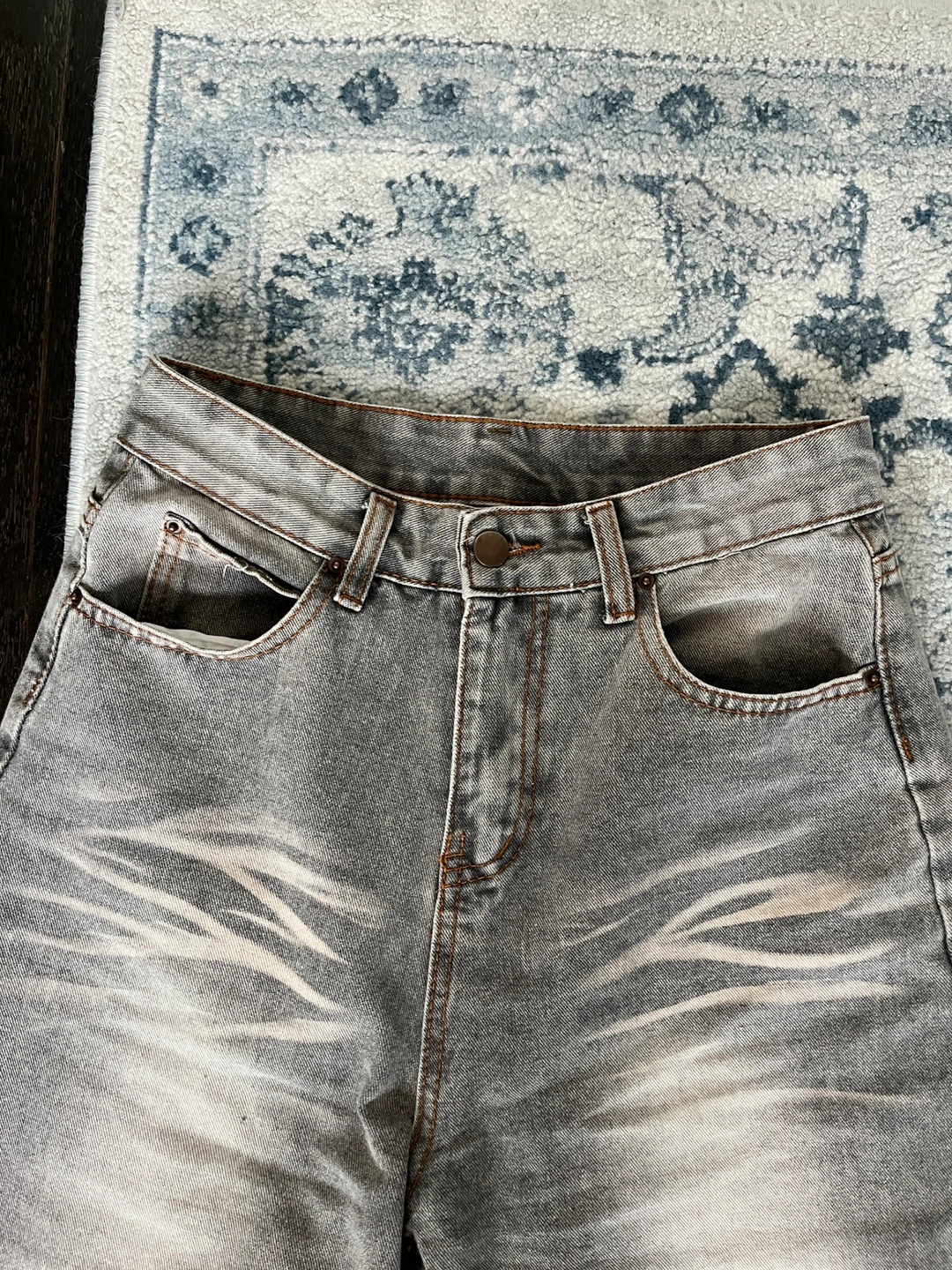 Grey Baggy Jeans - photo 3