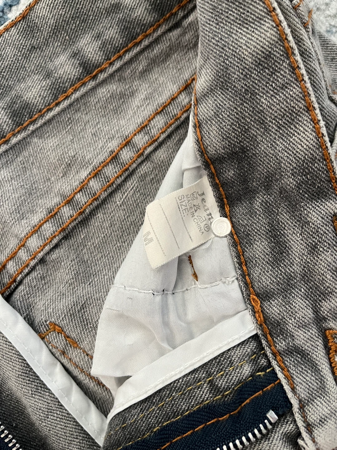 Grey Baggy Jeans - photo 5