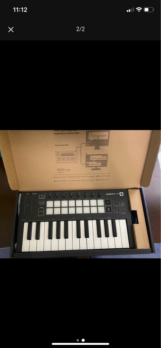 Novation Launchkey Mini MK3 MIDI Keyboard Controller