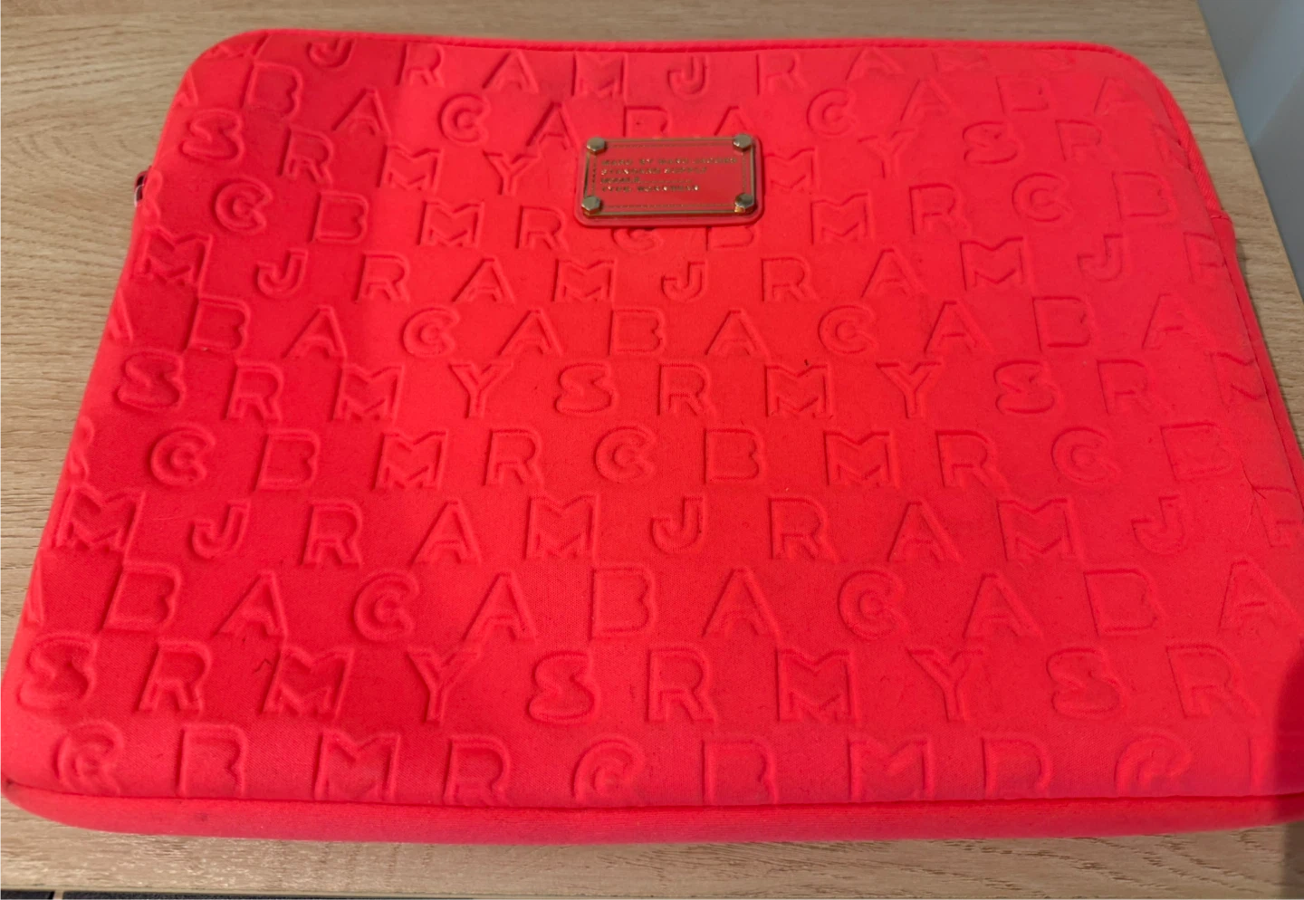 Pink Marc by Marc Jacobs 14” Laptop Sleeve