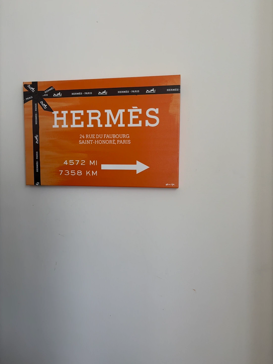 Oliver Gal Hermès Paris Canvas Art - photo 2