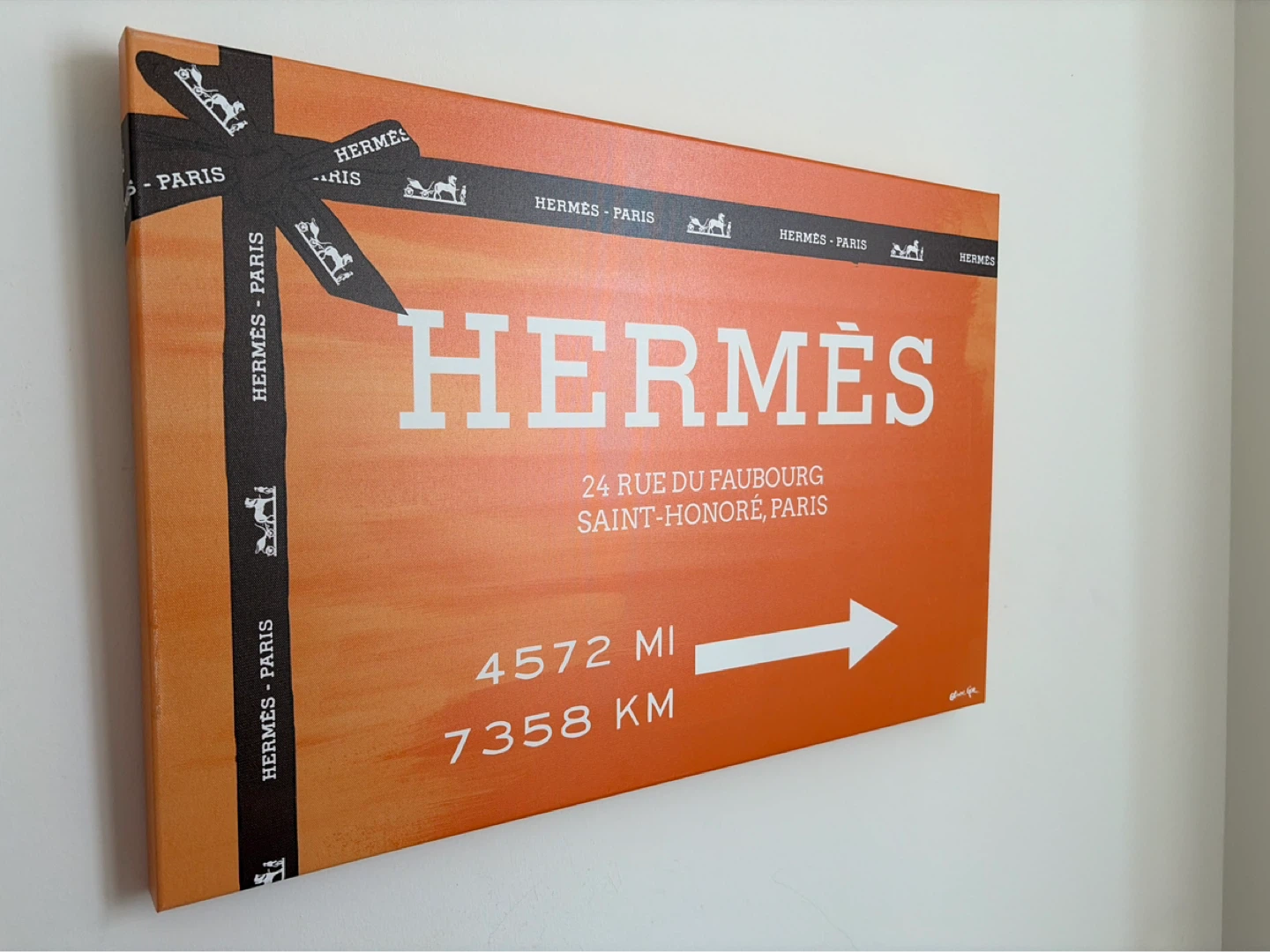 Oliver Gal Hermès Paris Canvas Art