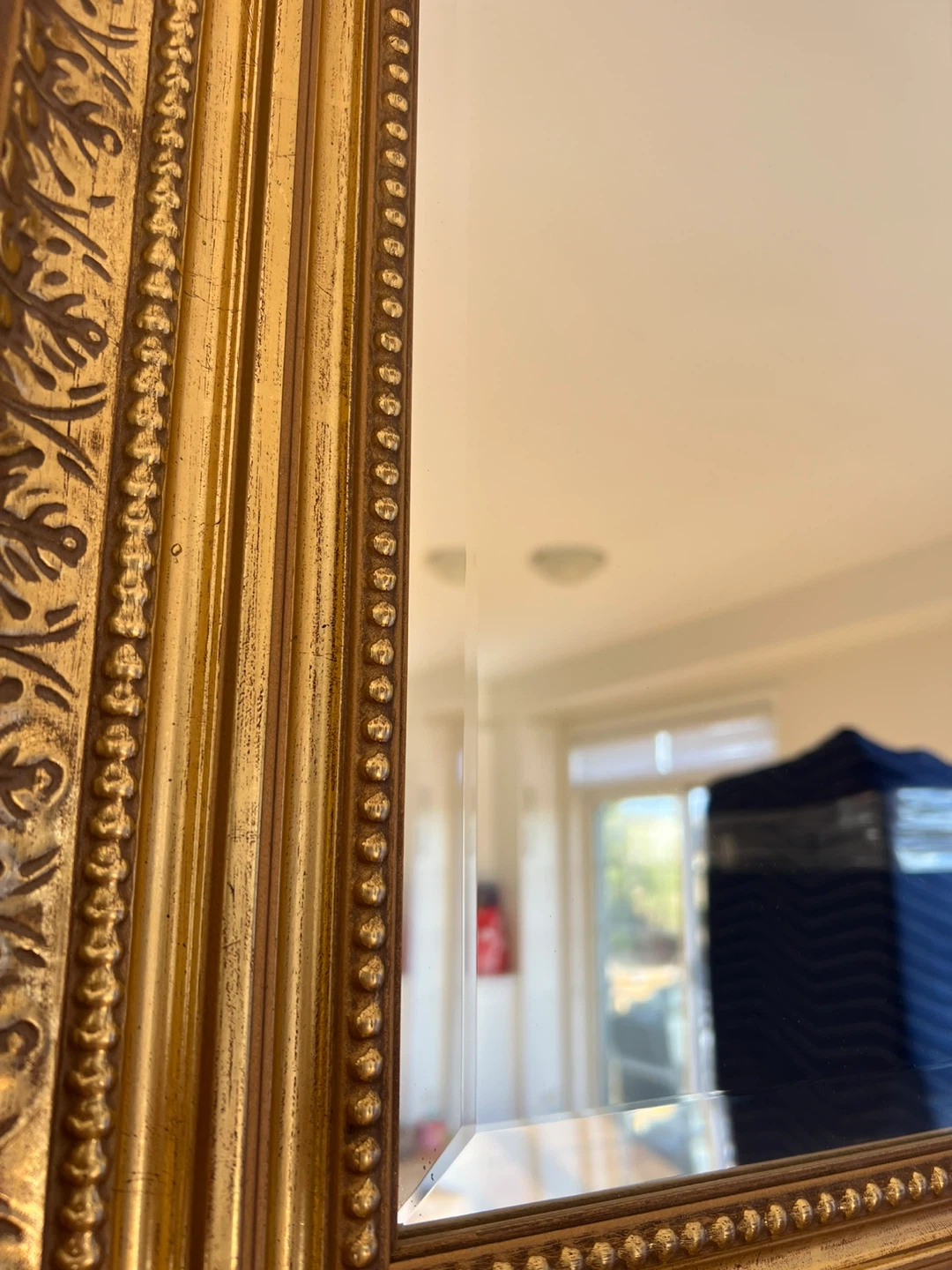 Ornate Gold Frame Mirror - photo 4