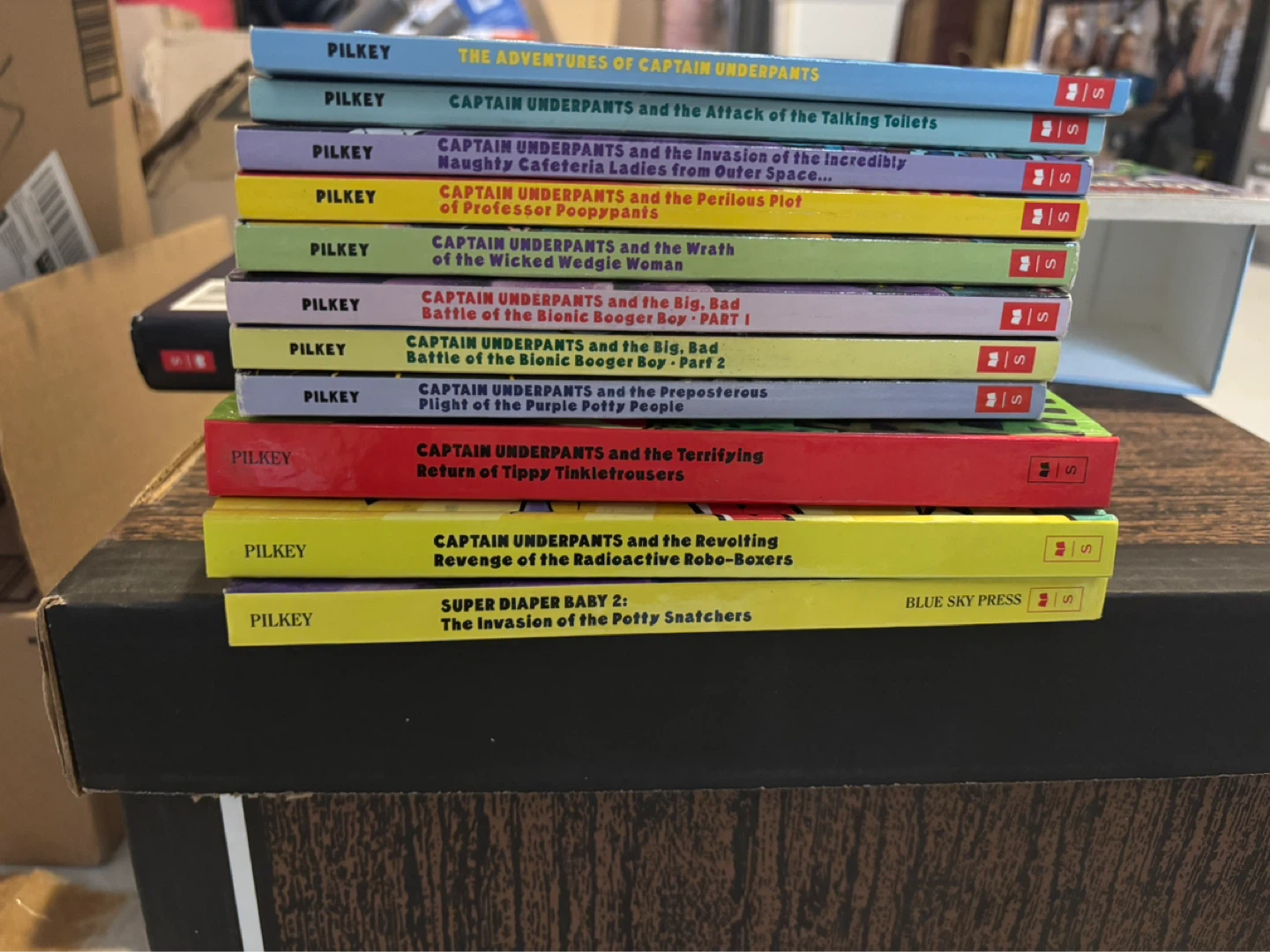 Captain Underpants Book Collection