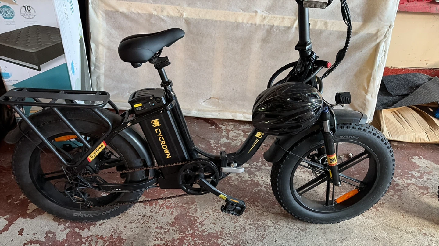 CYCROWN Folding Fat Tire Electric Bike
