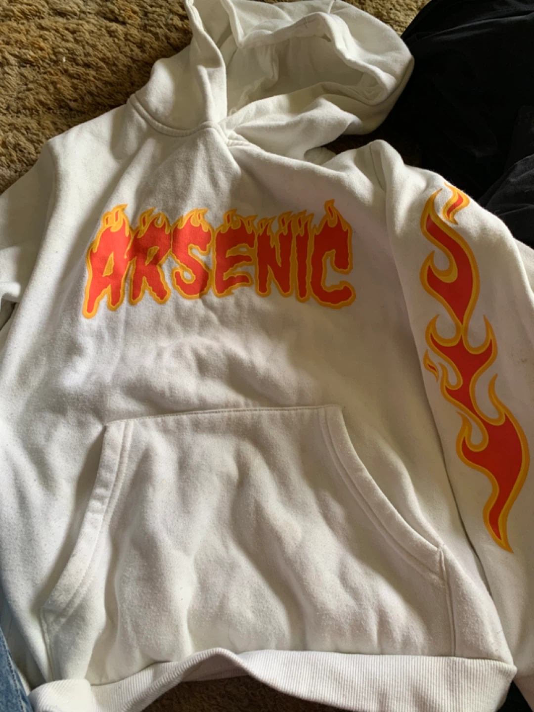 Arsenic Youth Hoodie L/G (14) White