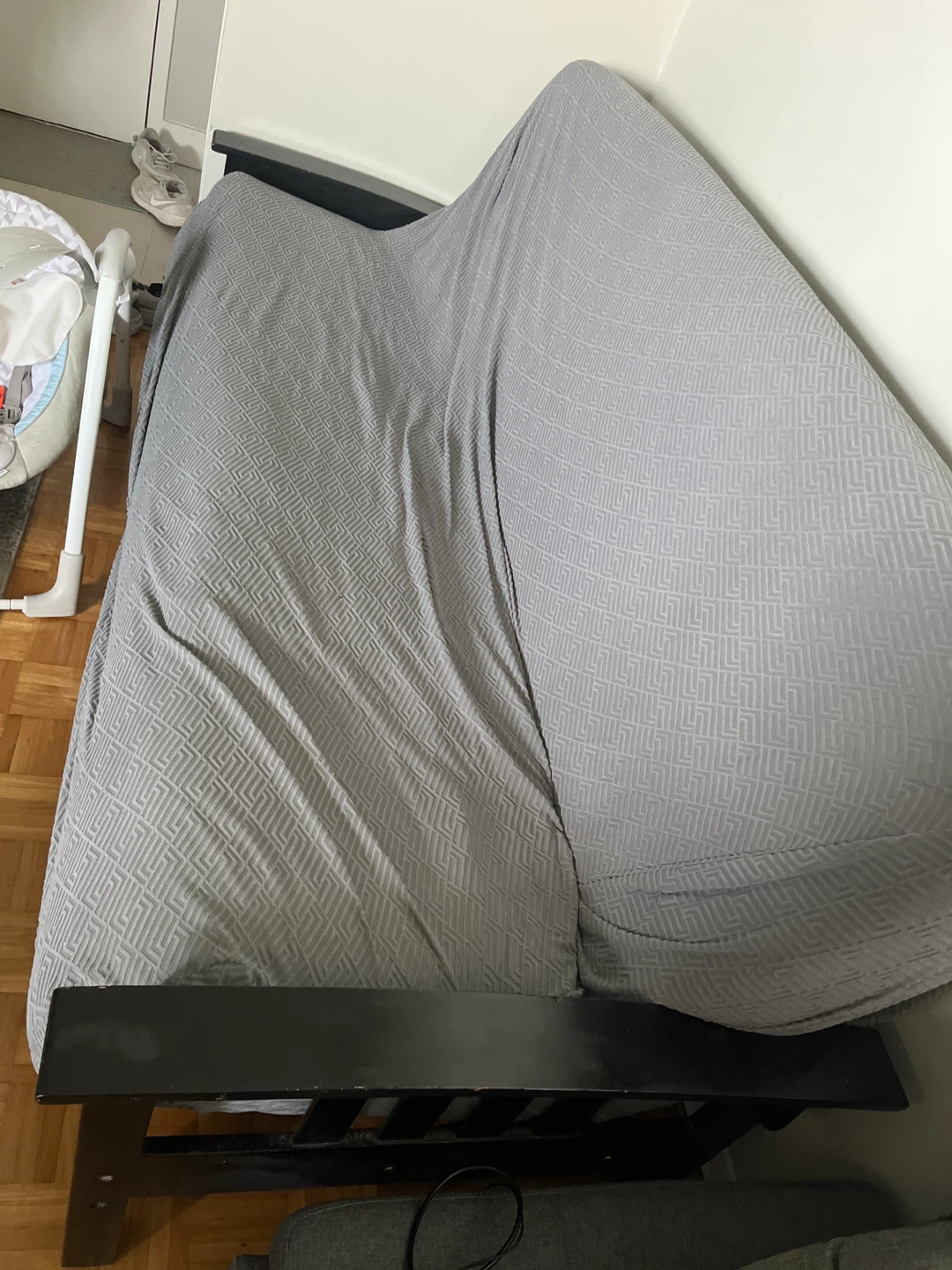 Foldable futon-sofabed
