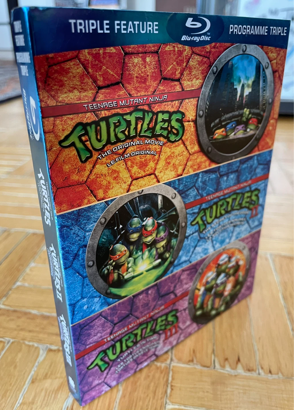 Teenage Mutant Ninja Turtles Trilogy Blu Ray Set With Slipcover - photo 2