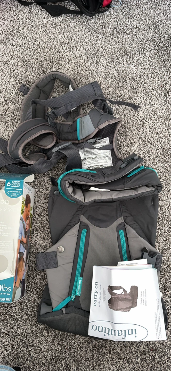 Infantino Carry On Multi-Pocket Baby Carrier - photo 2