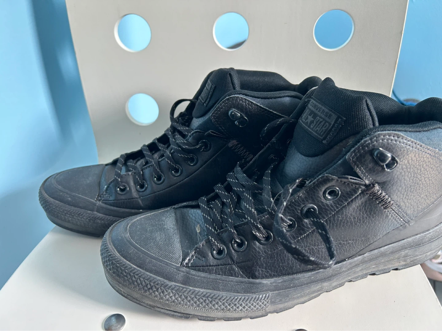 Converse All Star Black High Top Shoes