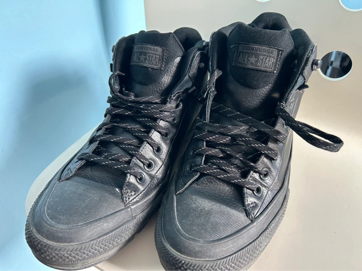 Converse All Star Black High Top Shoes - photo 2