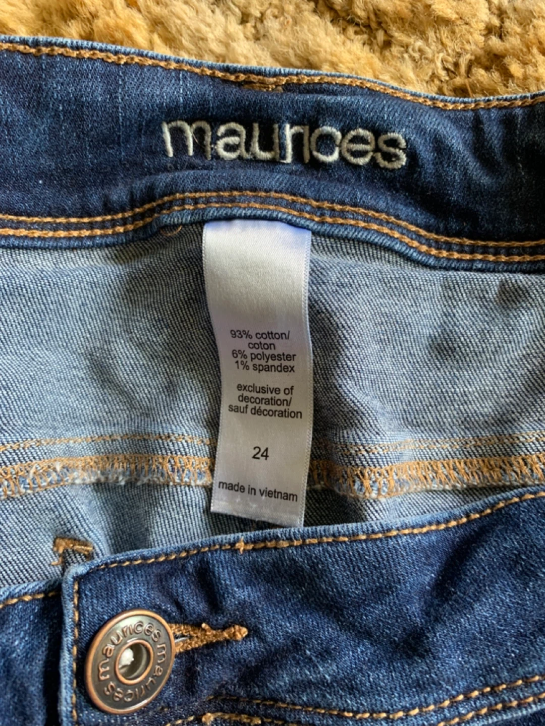 Maurice's Women's Denim Shorts Size 24 - photo 2