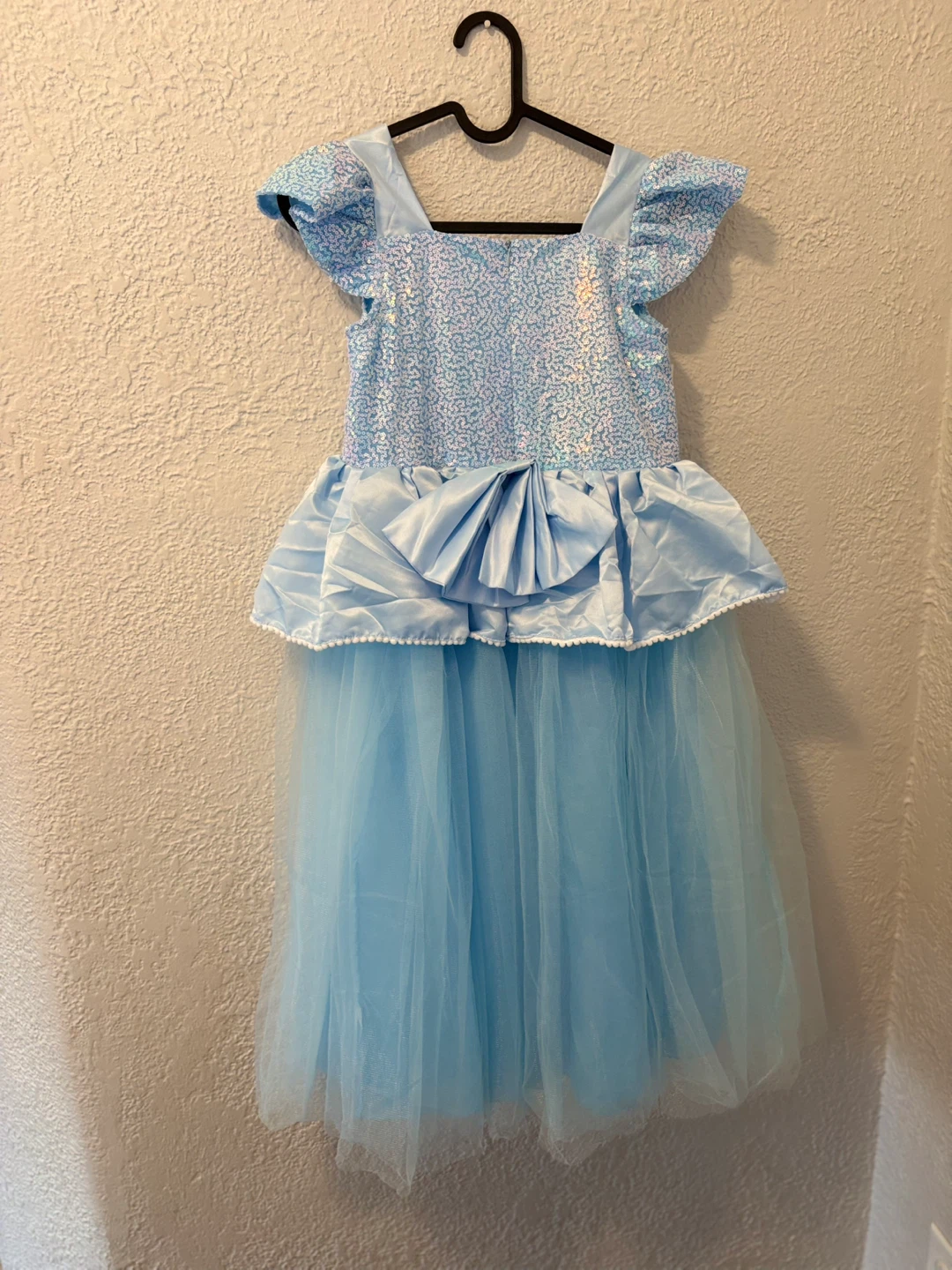 NEW Girls Blue Princess Costume Dress size 150 9-11 age - photo 2