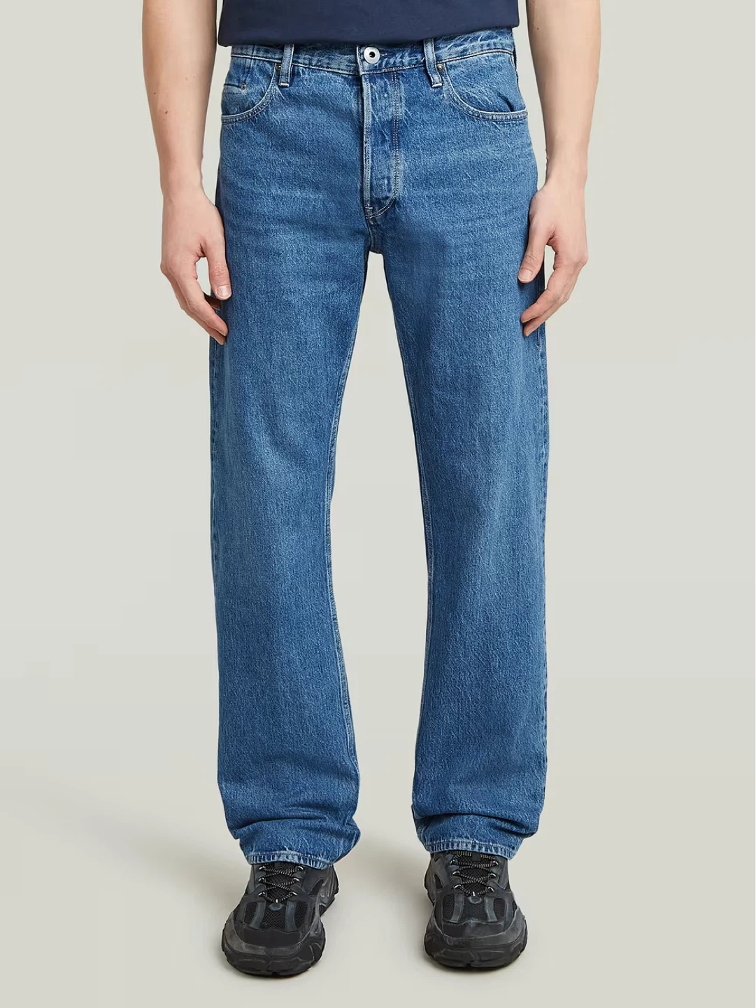 Dakota Classic Blue Straight Leg Jeans - photo 4