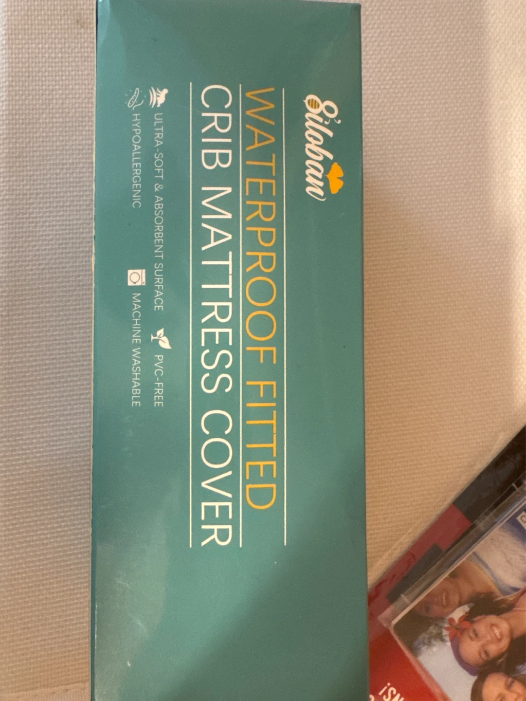 Waterproof Fitted Crib Mattress Cover 24"x38"