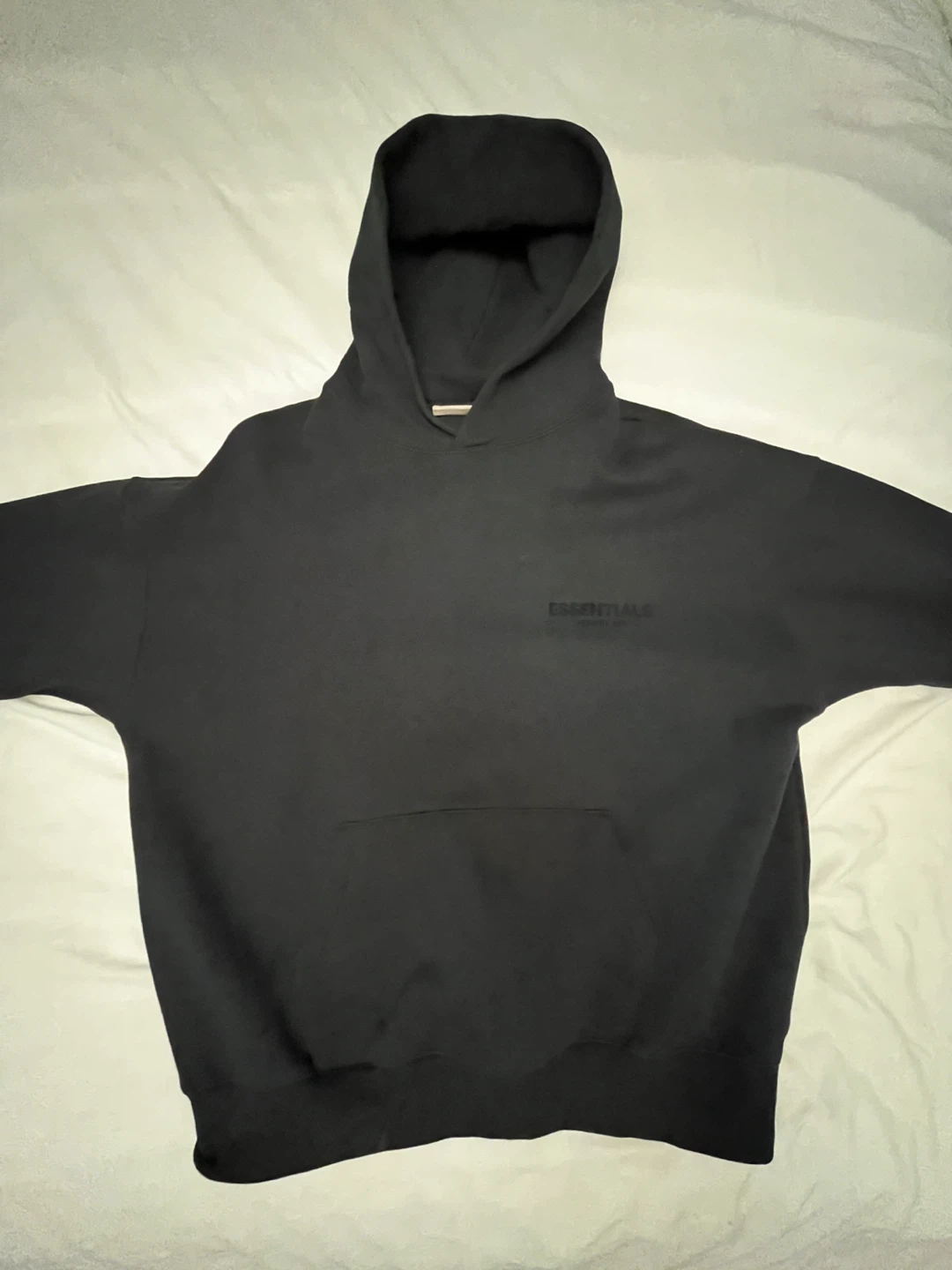 ESSENTIALS Fear of God Black Hoodie