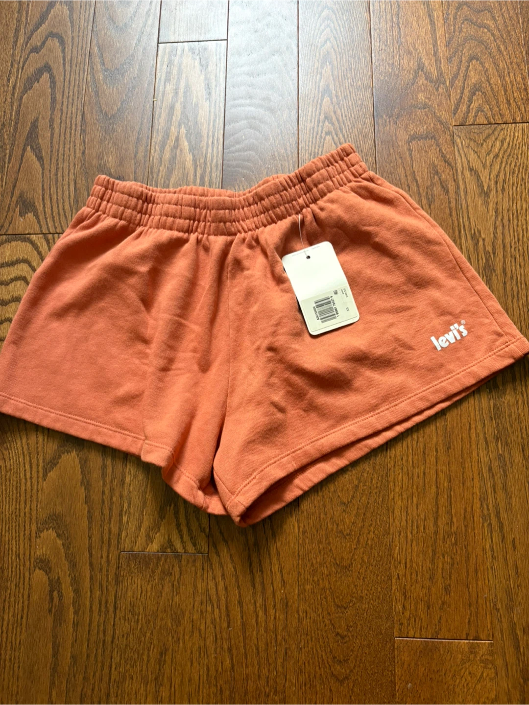 Levi's Orange Sweat Shorts - Size XS