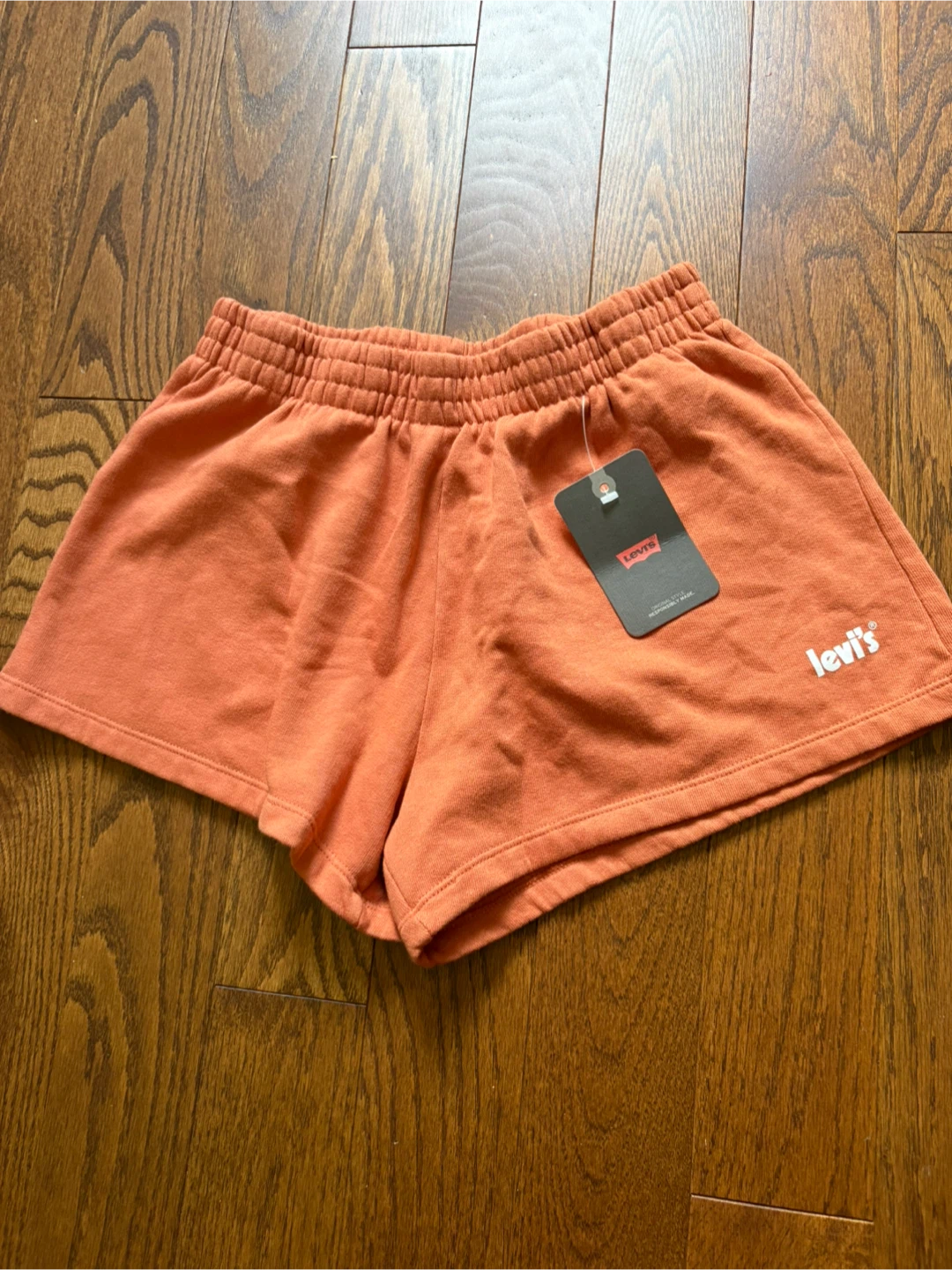 Levi's Orange Sweat Shorts - Size XS - photo 2