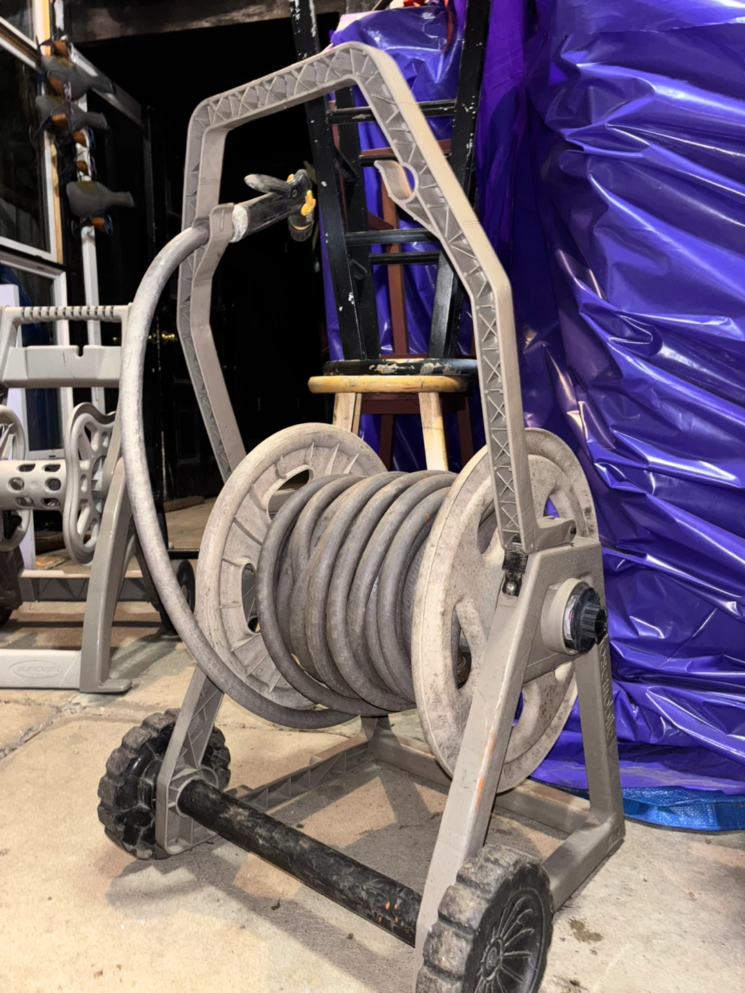 Hose Reel Cart with Sprayer - photo 2