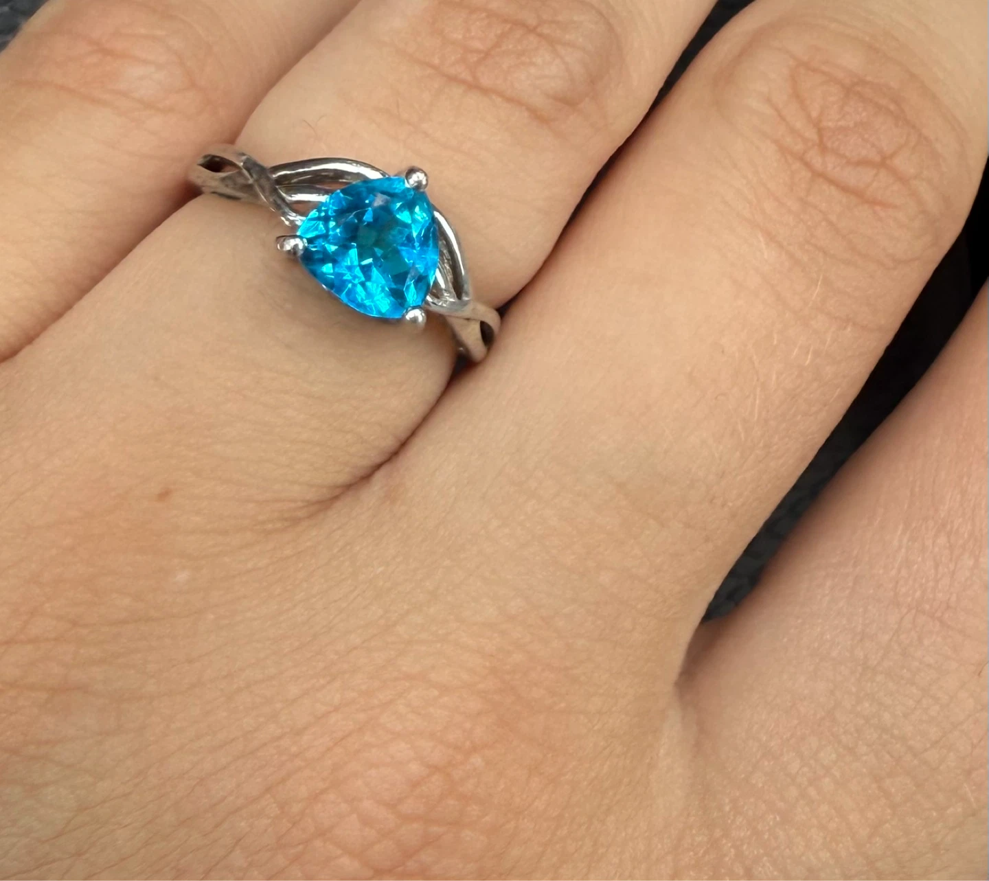 Blue Gemstone Ring
