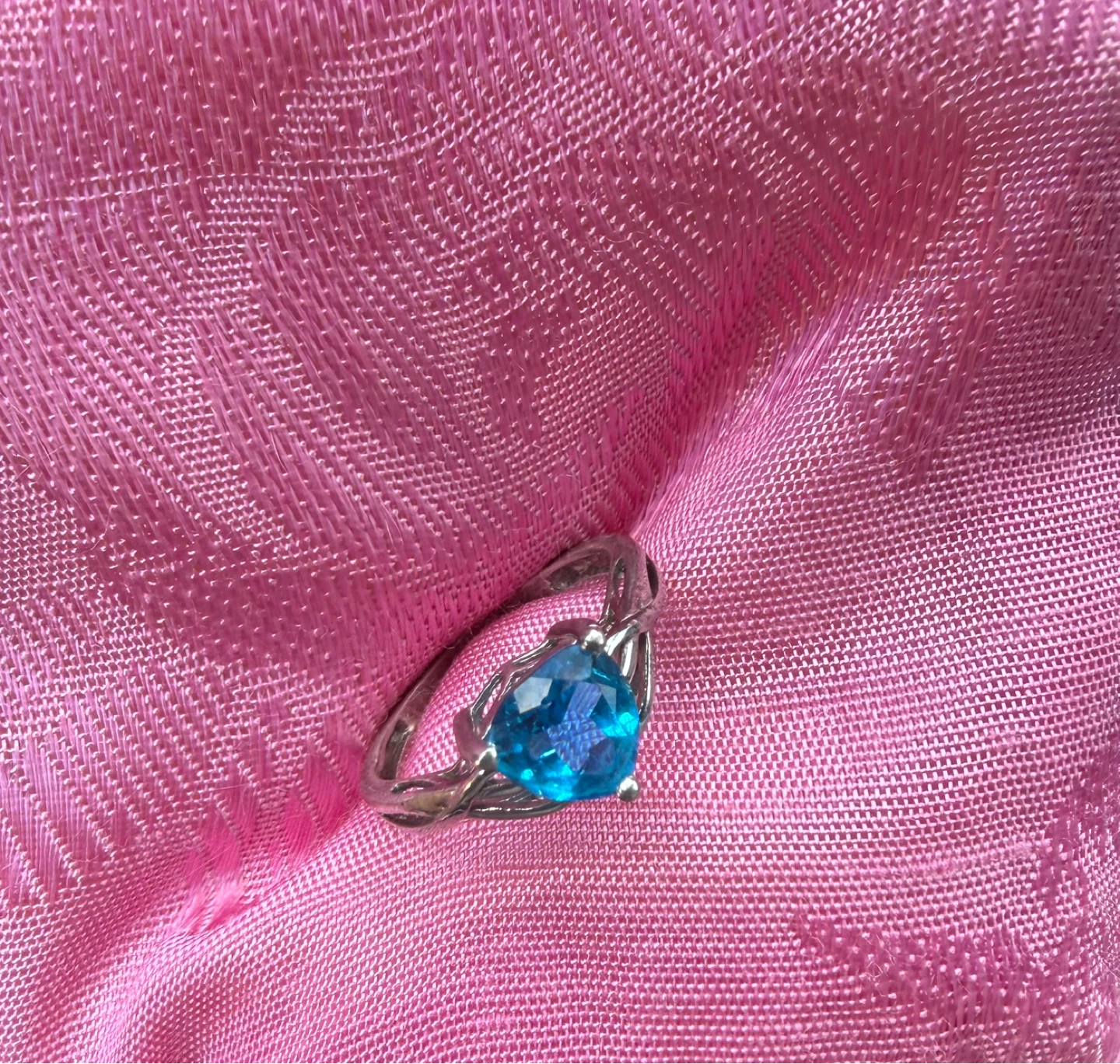 Blue Gemstone Ring - photo 3