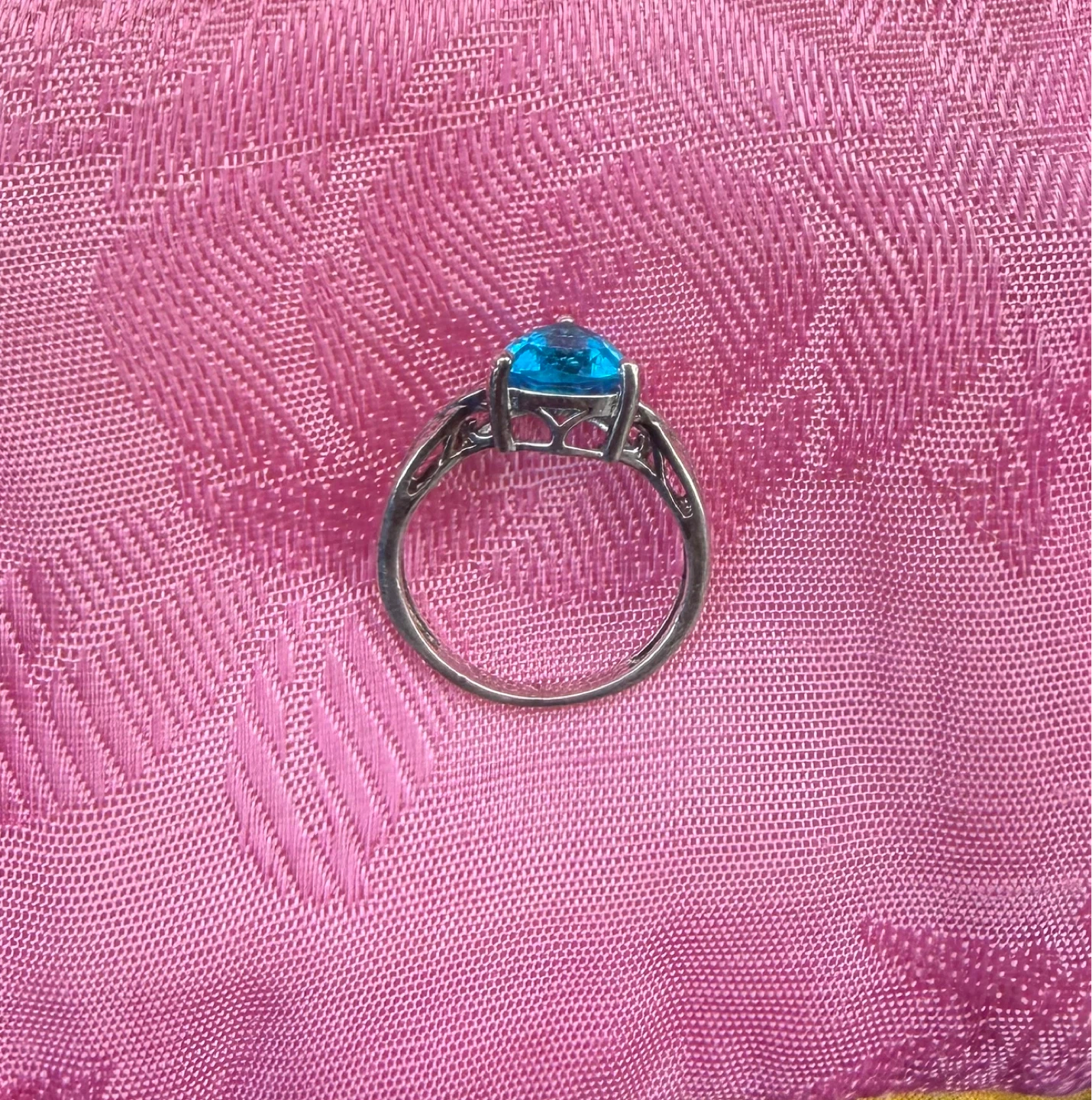 Blue Gemstone Ring - photo 5