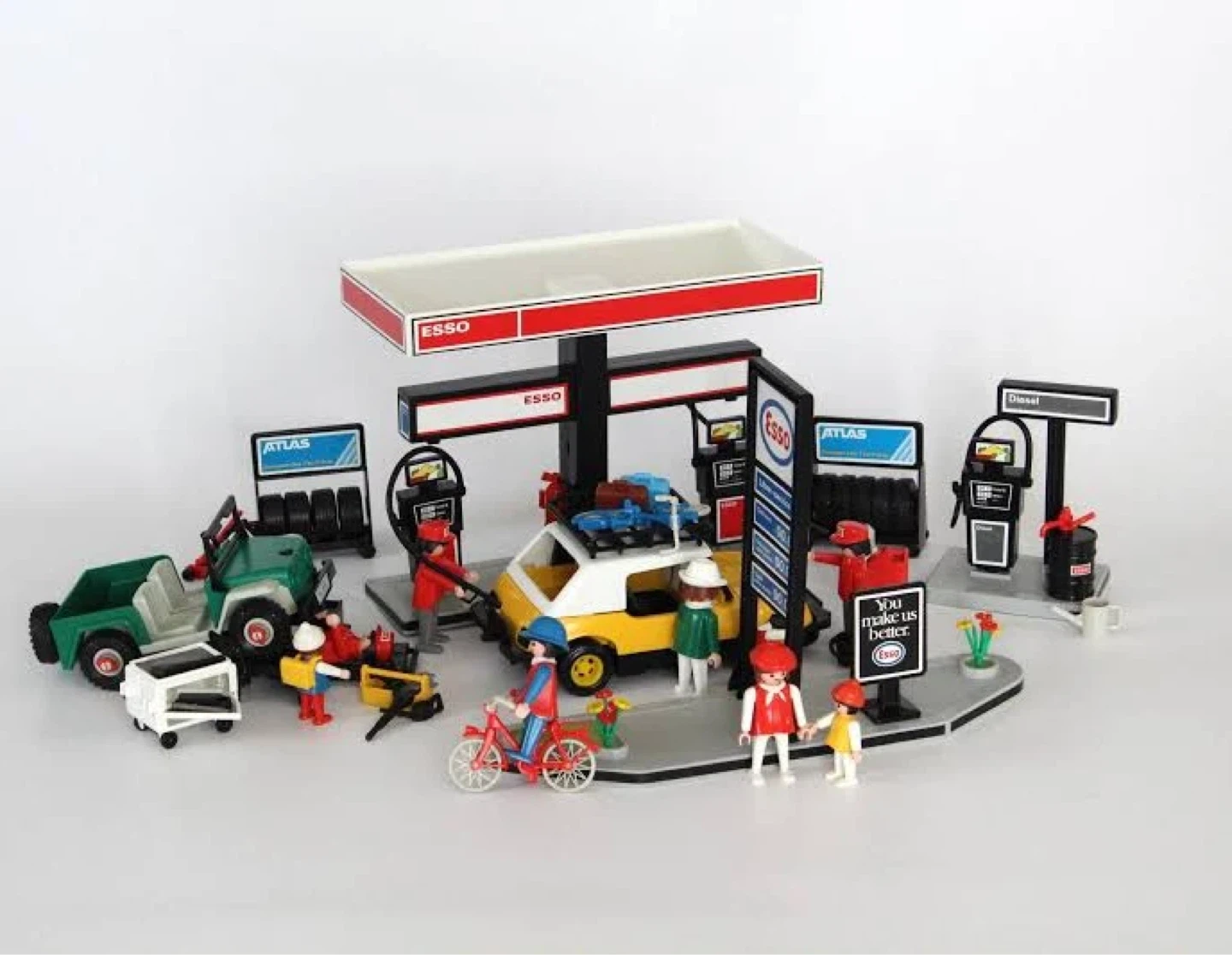 Playmobil Esso Gas Station Set
